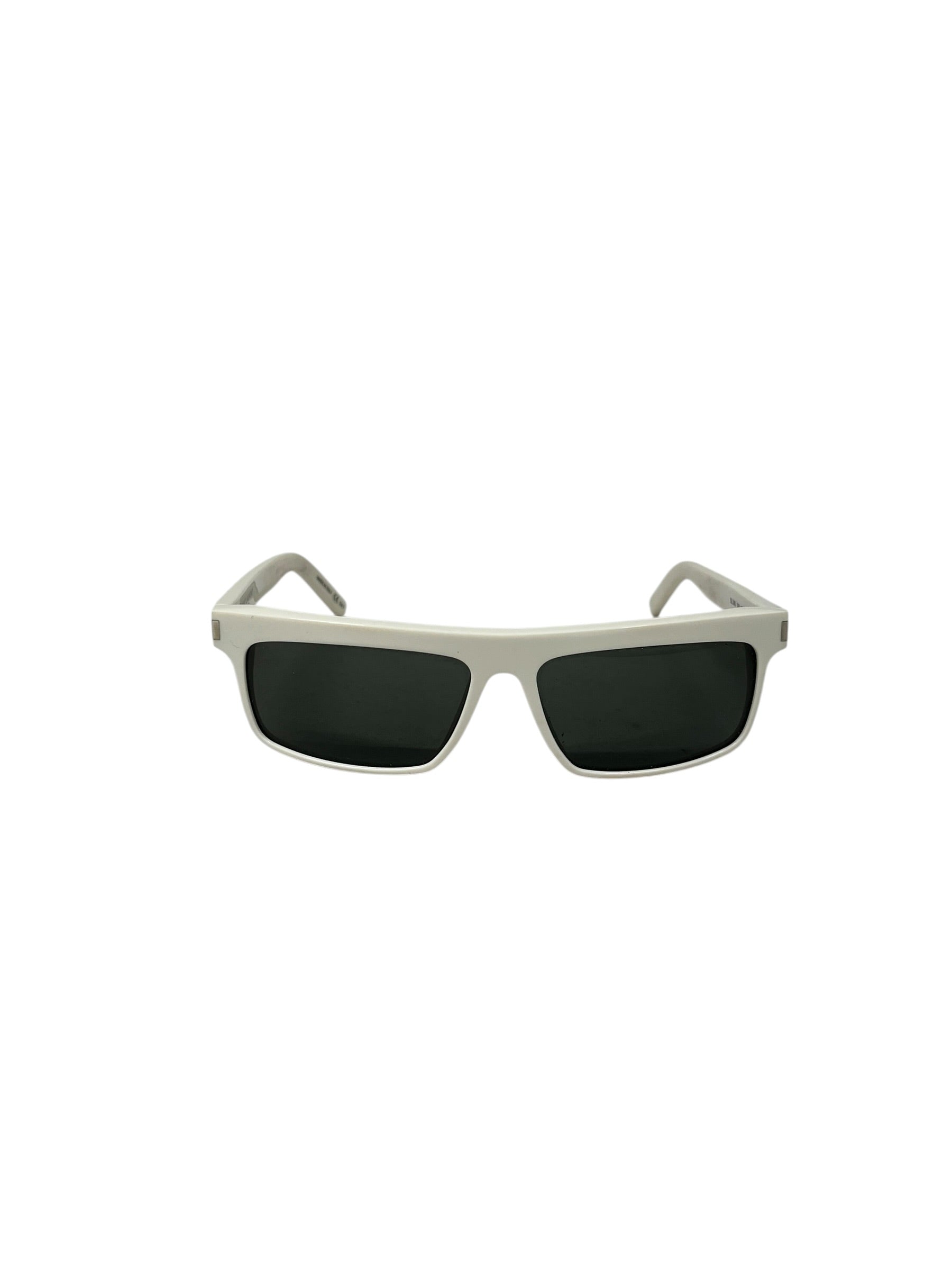 SAINT LAURENT/Sunglasses/Plastic/WHT/SL 246 RECTANGULAR SUNGLASSES view 1