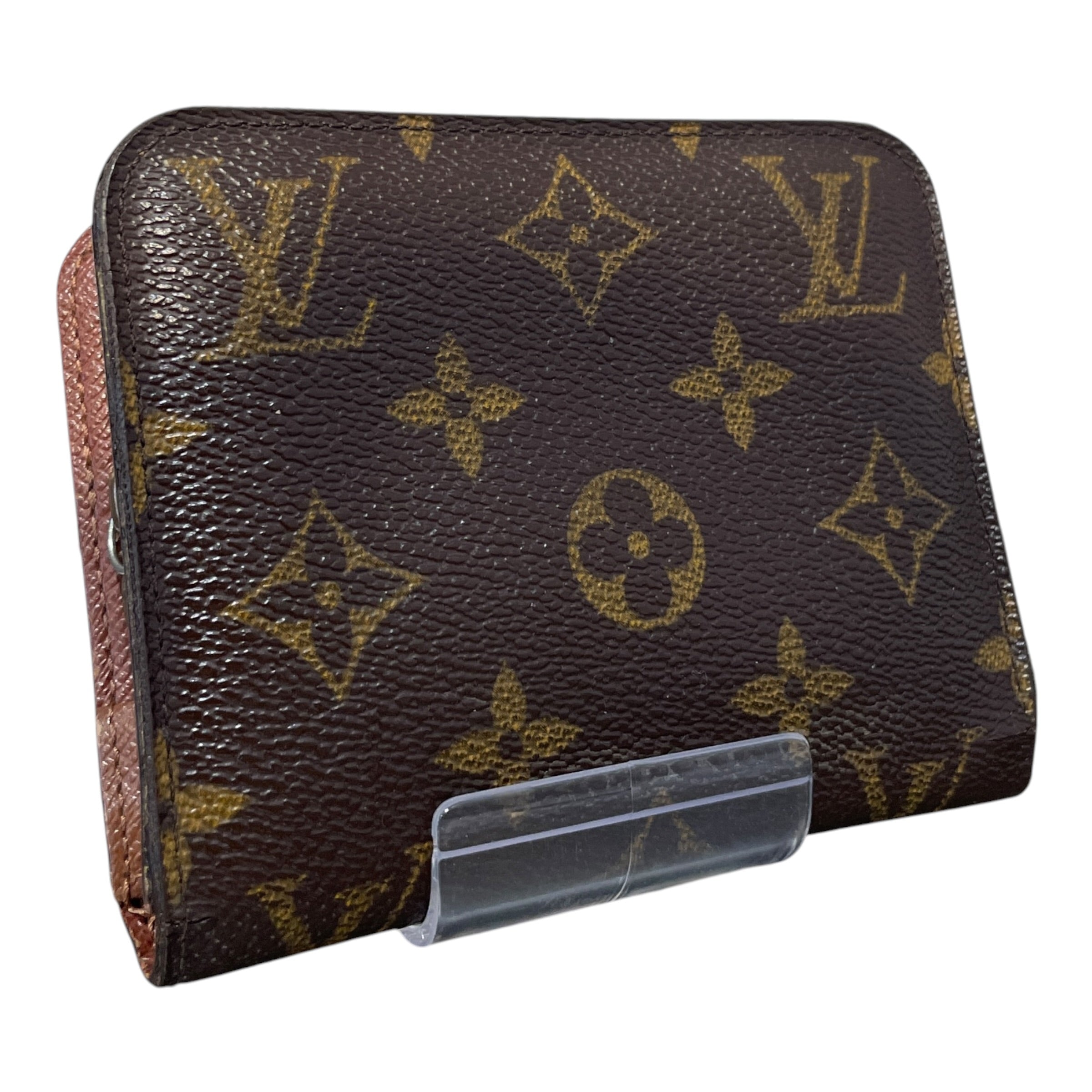 LOUIS VUITTON/Wallet/Monogram/Leather/BRW/Coin Holder view 1