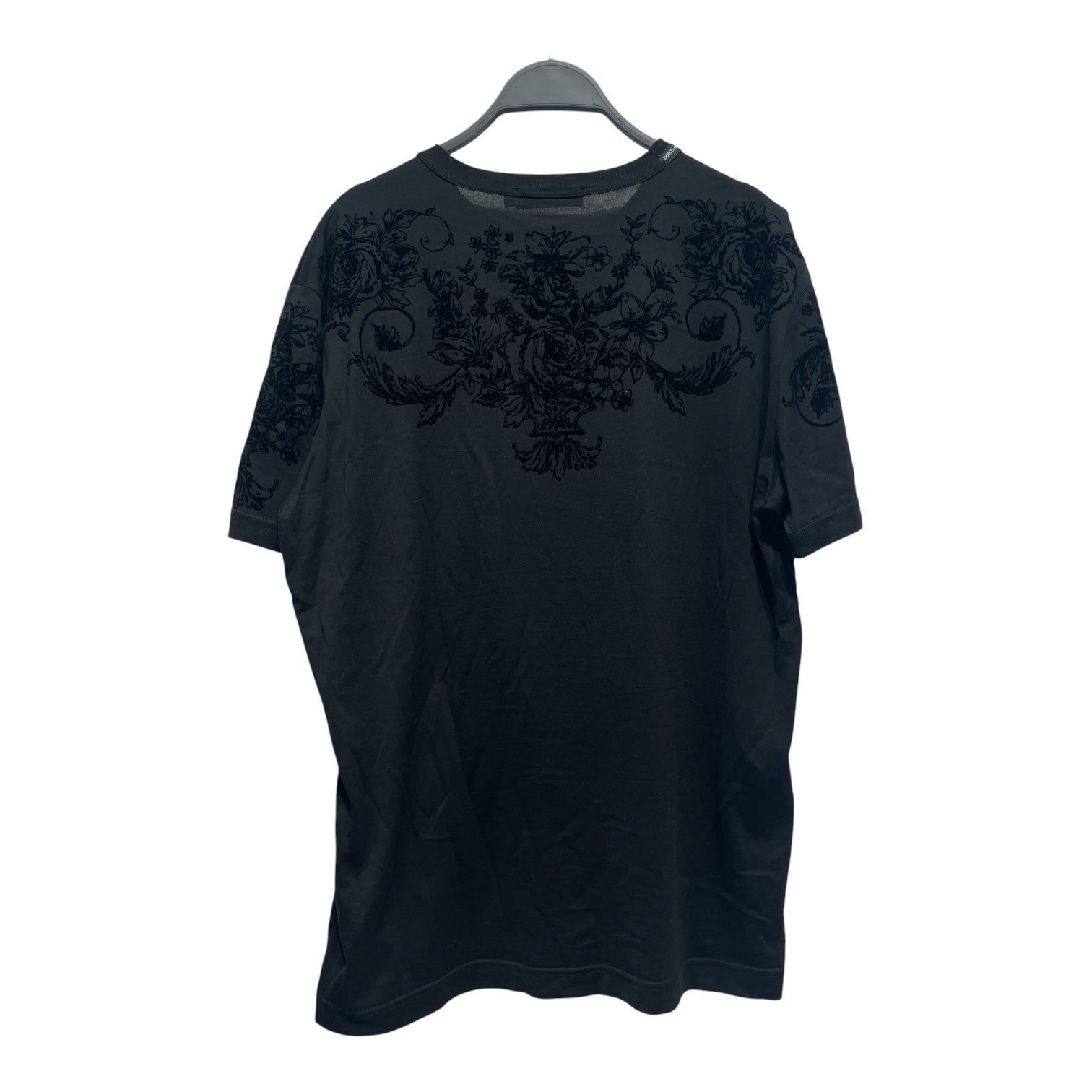 DOLCE&GABBANA/T-Shirt/52/Cotton/BLK/High Neck/ view 2