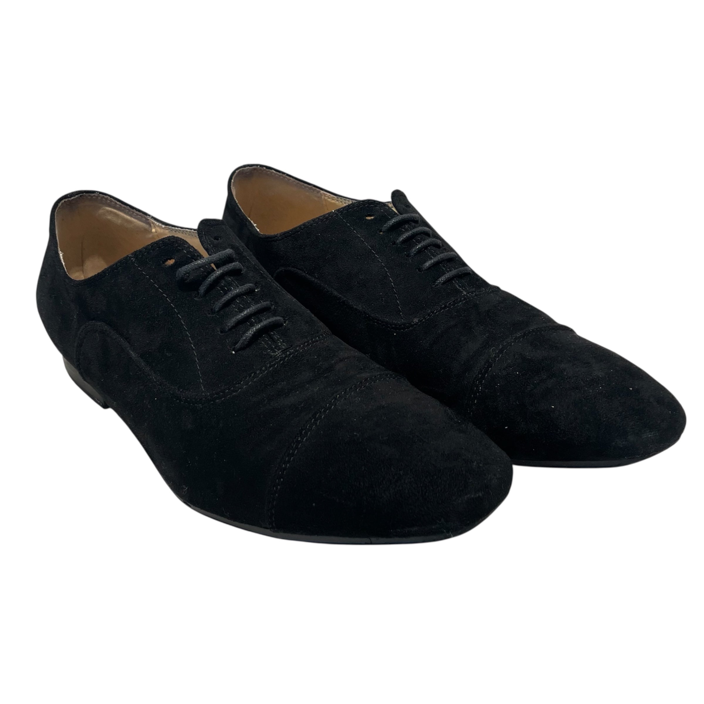 Christian Louboutin/Dress Shoes/US 13/Suede/BLK/GREGGO OXFORD view 1