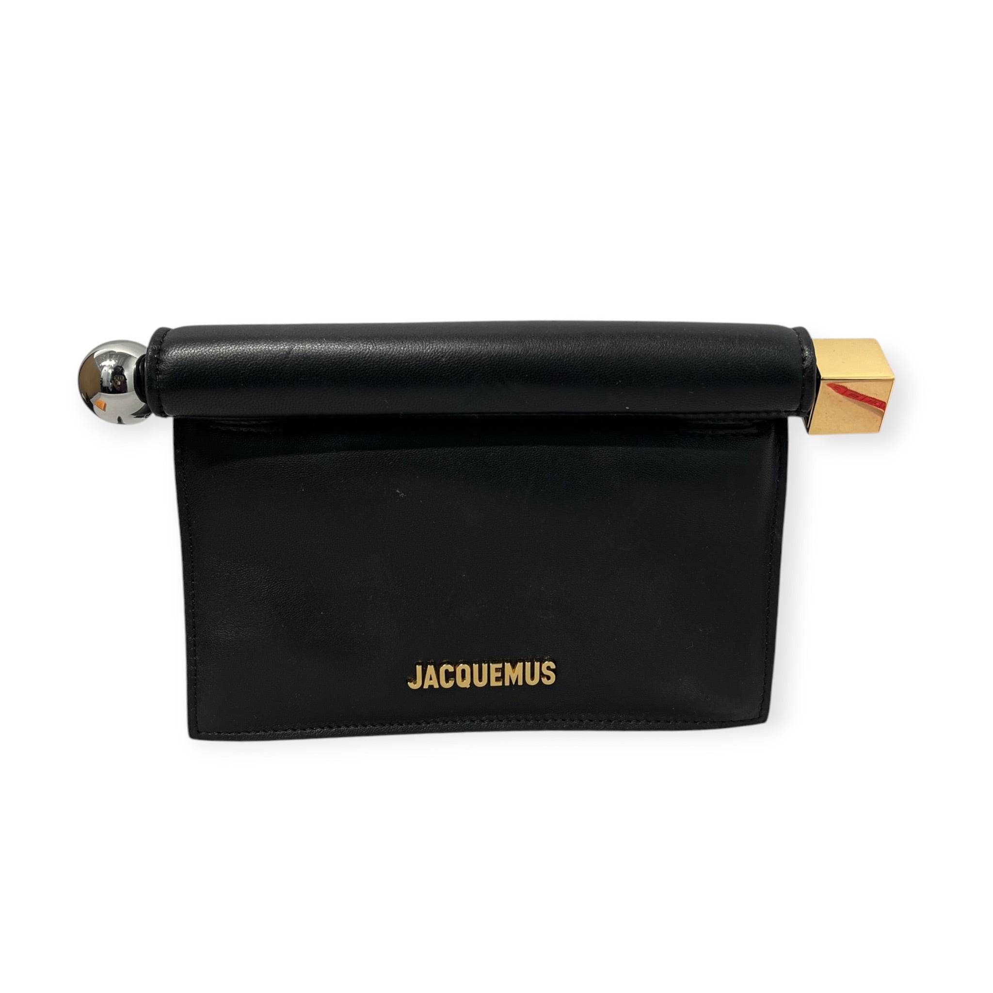 JACQUEMUS/Bag/Leather/BLK/MIX METAL BAG view 1