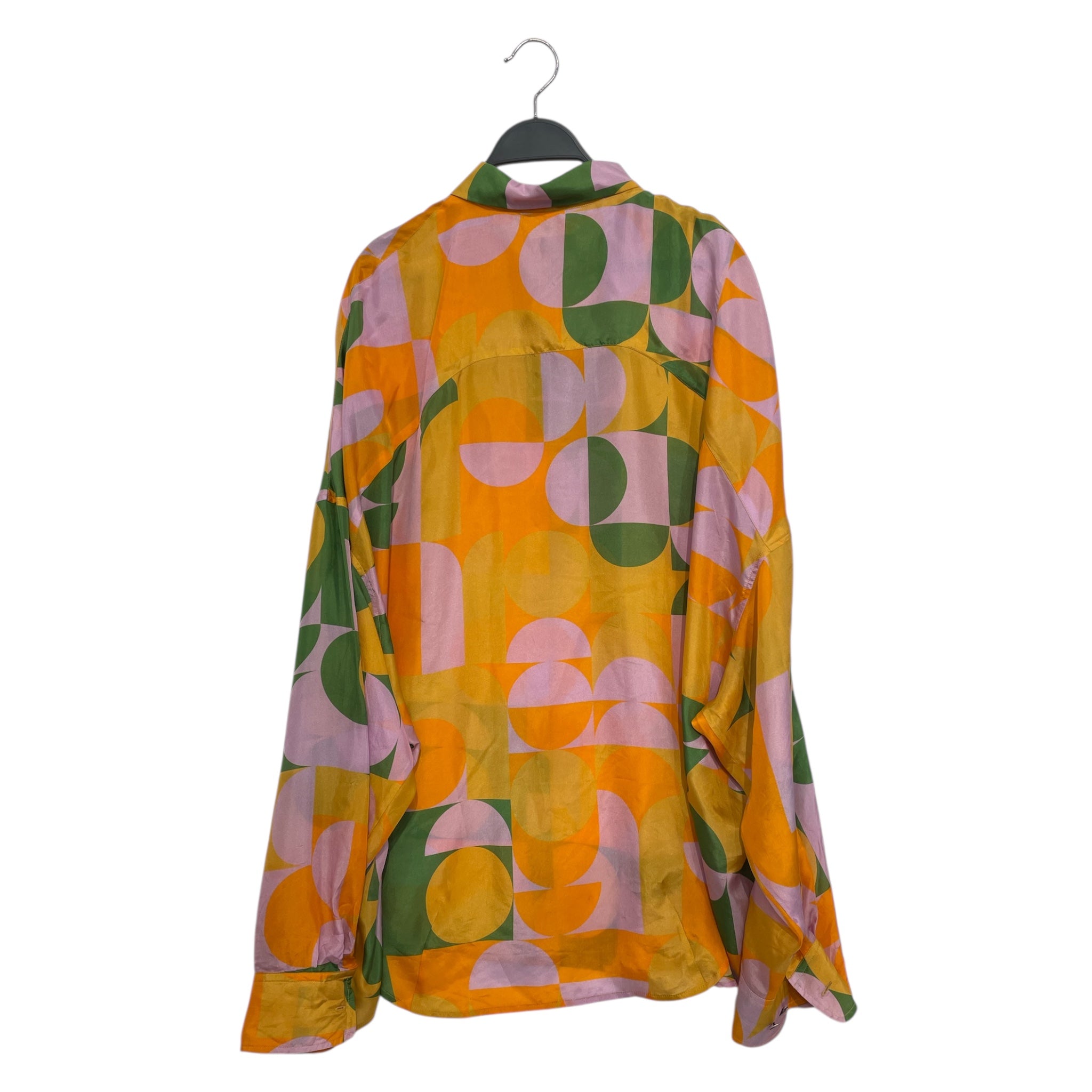 DRIES VAN NOTEN/LS Blouse/M/All Over Print/Silk/ORN/ view 2