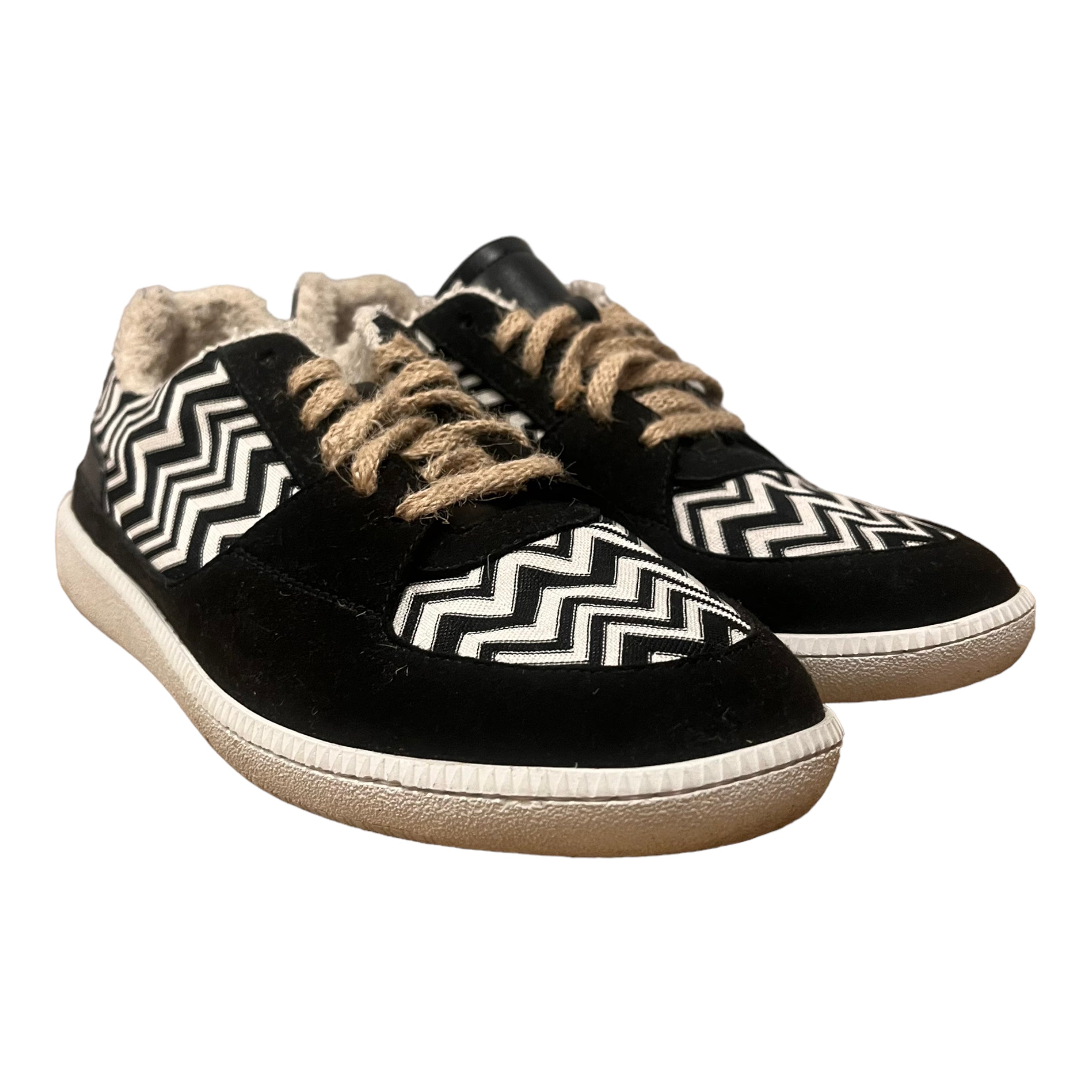 MISSONI/Low-Sneakers/US 8/Cotton/BLK/ view 1