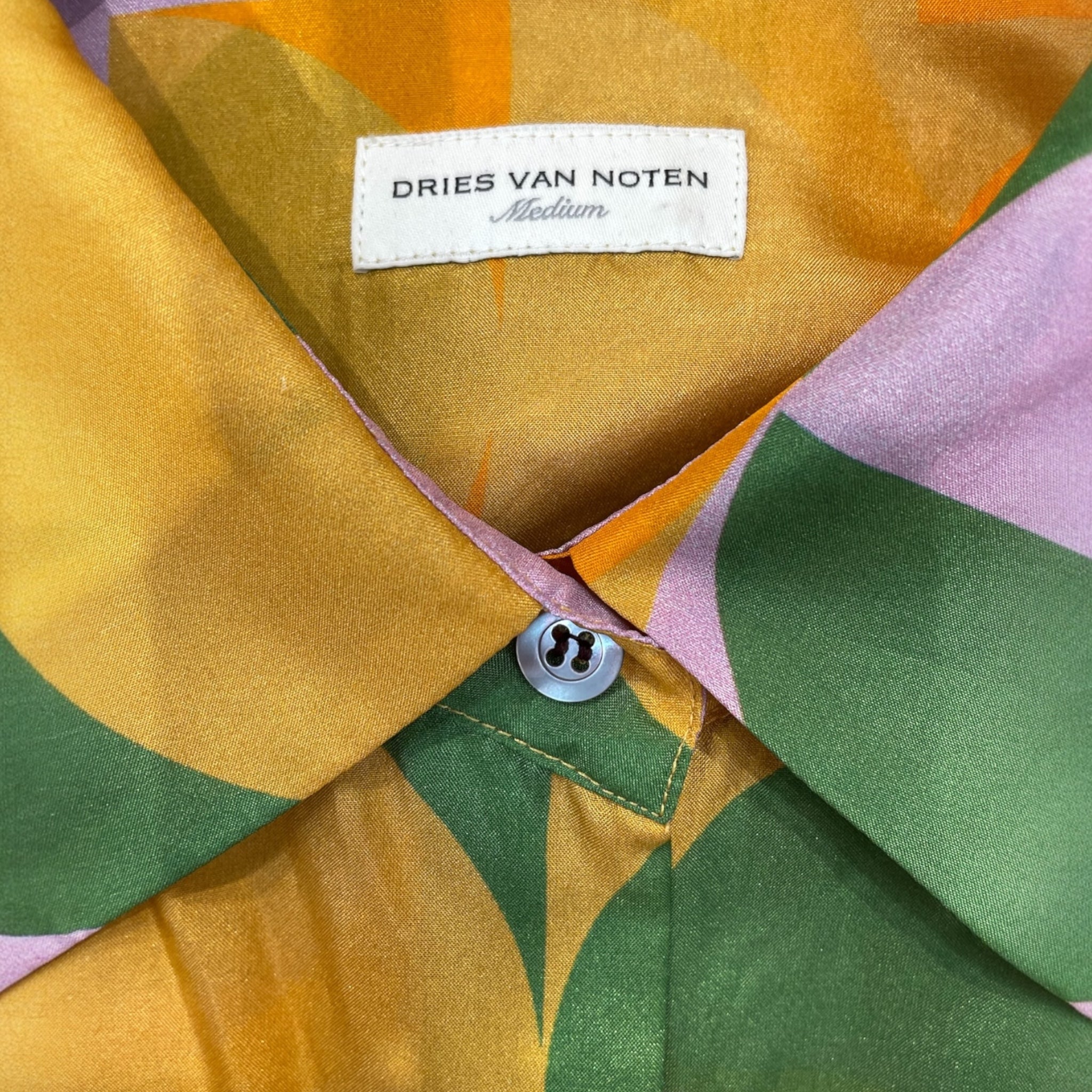 DRIES VAN NOTEN/LS Blouse/M/All Over Print/Silk/ORN/ view 3