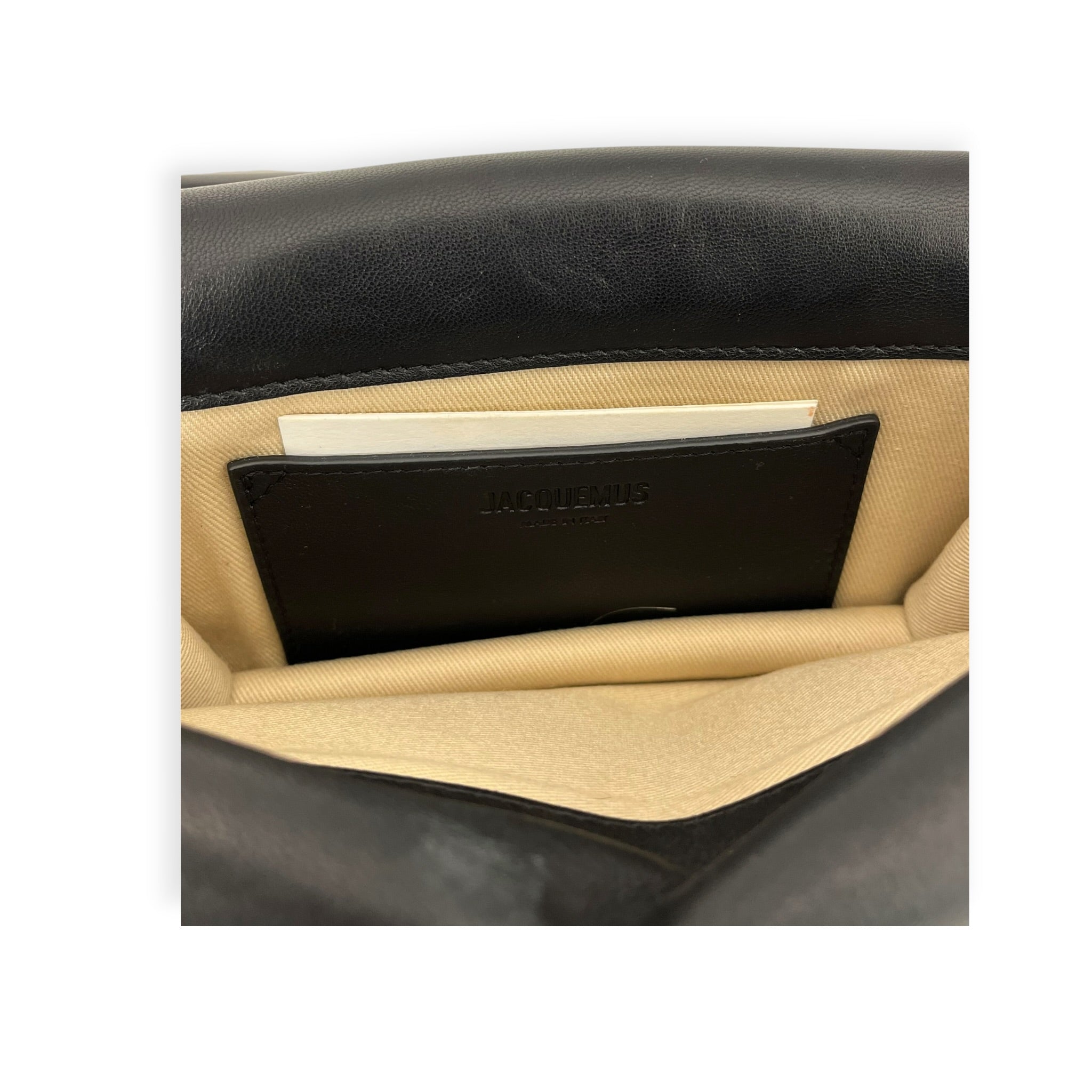 JACQUEMUS/Bag/Leather/BLK/MIX METAL BAG view 5