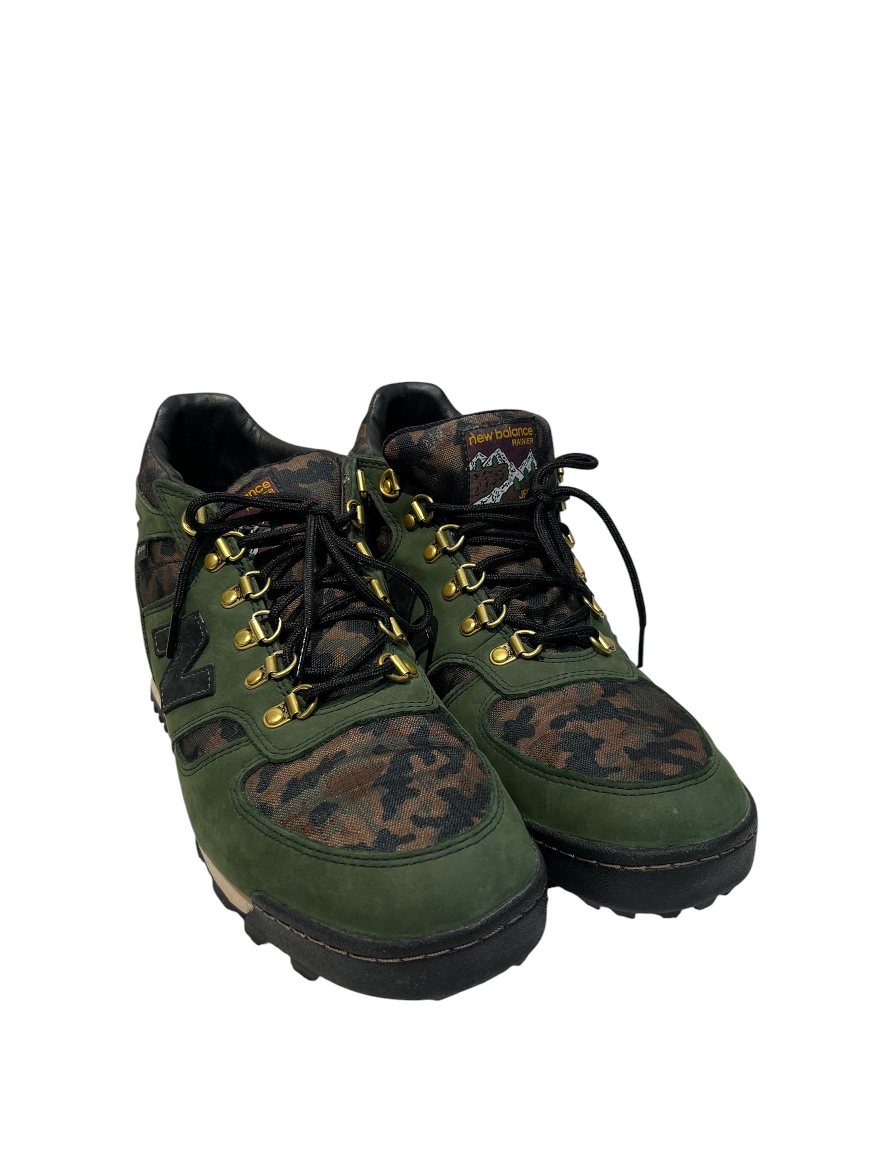 NEW BALANCE/Hi-Sneakers/US 11/All Over Print/Cotton/GRN/ view 1