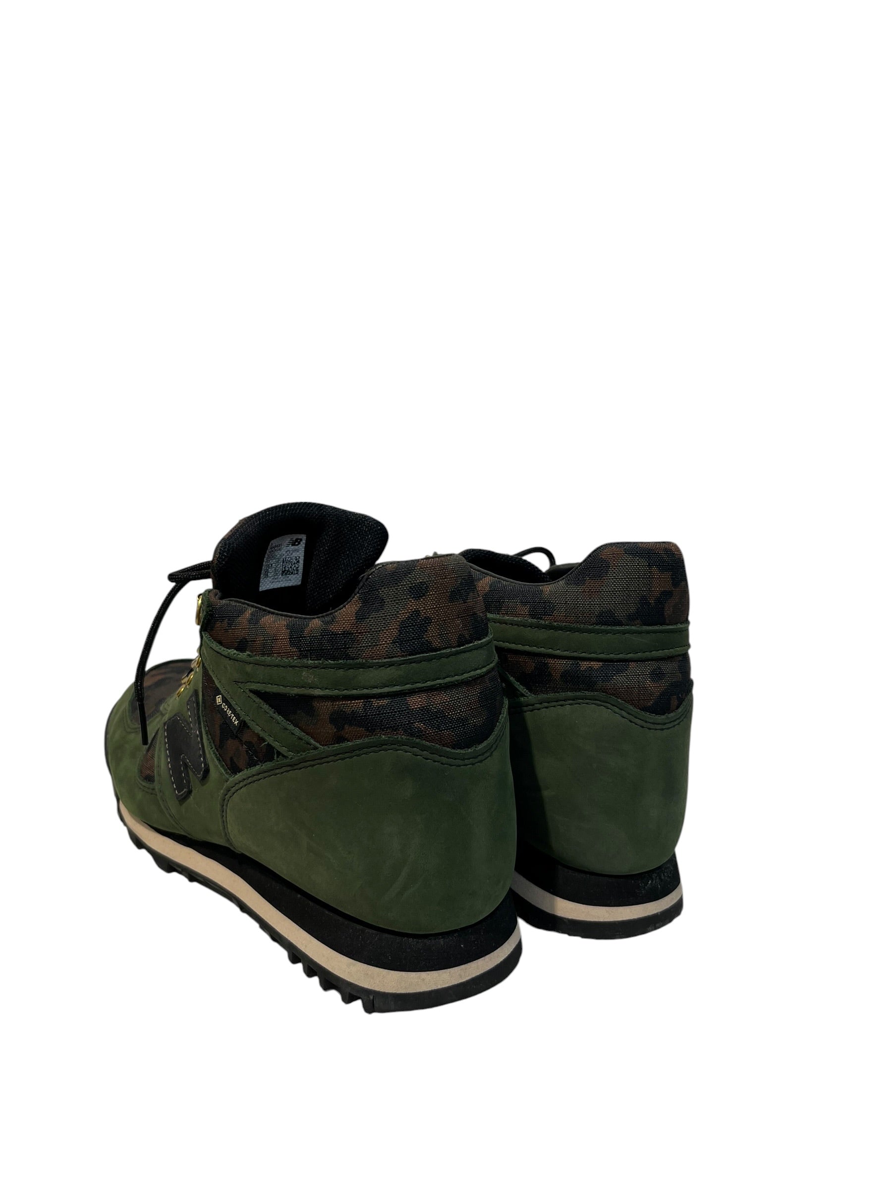 NEW BALANCE/Hi-Sneakers/US 11/All Over Print/Cotton/GRN/ view 2