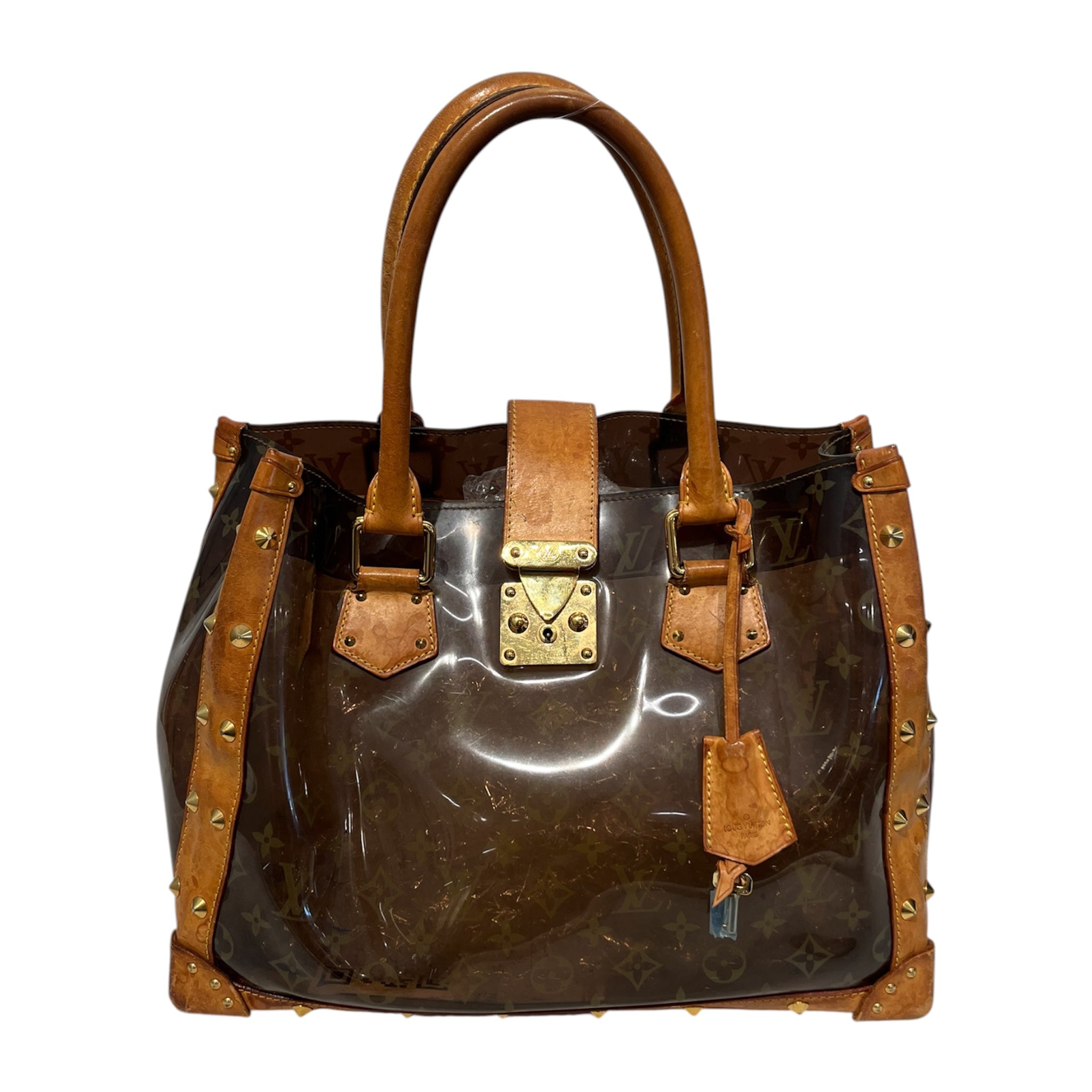 LOUIS VUITTON/Hand Bag/Leopard/BRW/CE0044 view 1