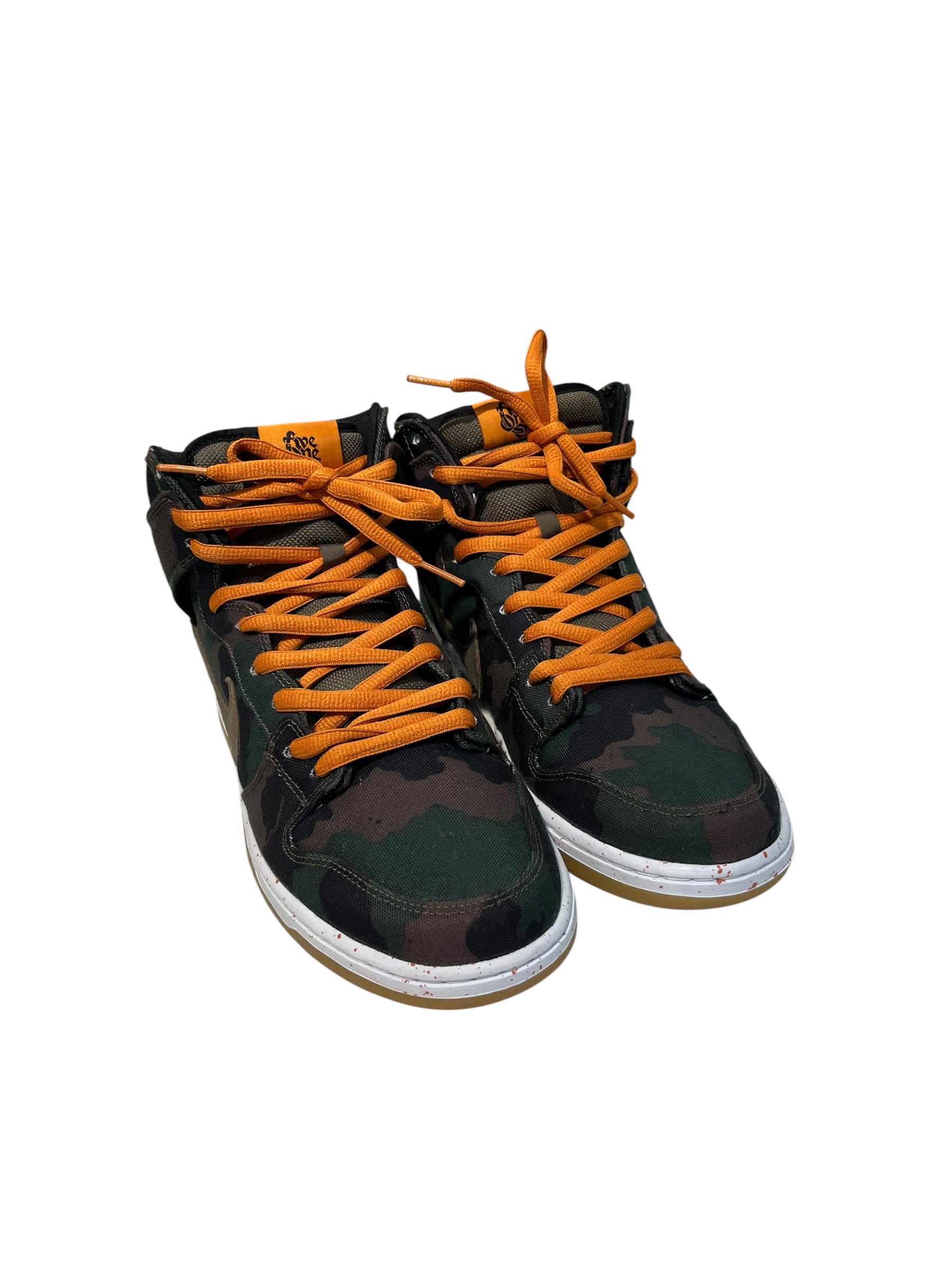 NIKE/Hi-Sneakers/US 12/Camouflage/Nylon/GRN/nike sb view 1
