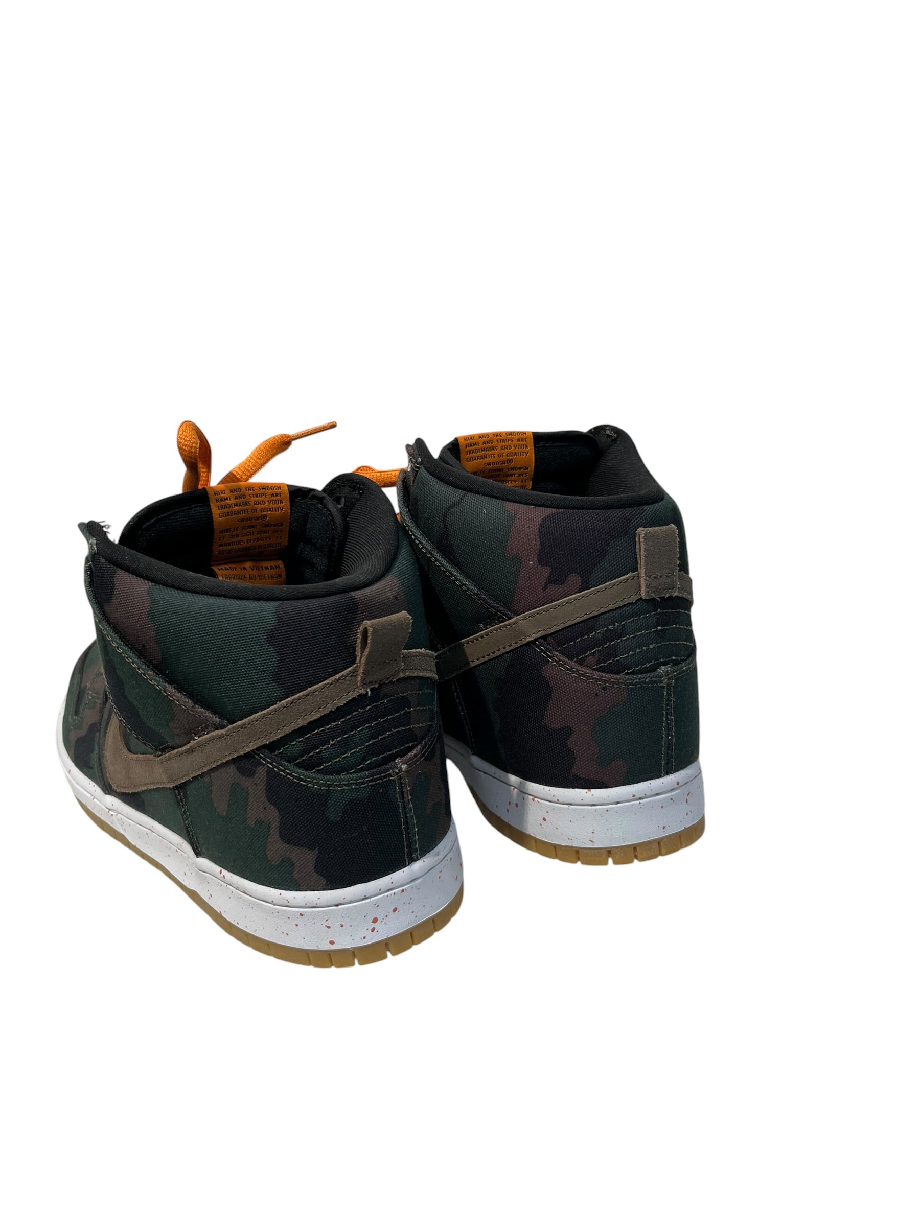 NIKE/Hi-Sneakers/US 12/Camouflage/Nylon/GRN/nike sb view 2