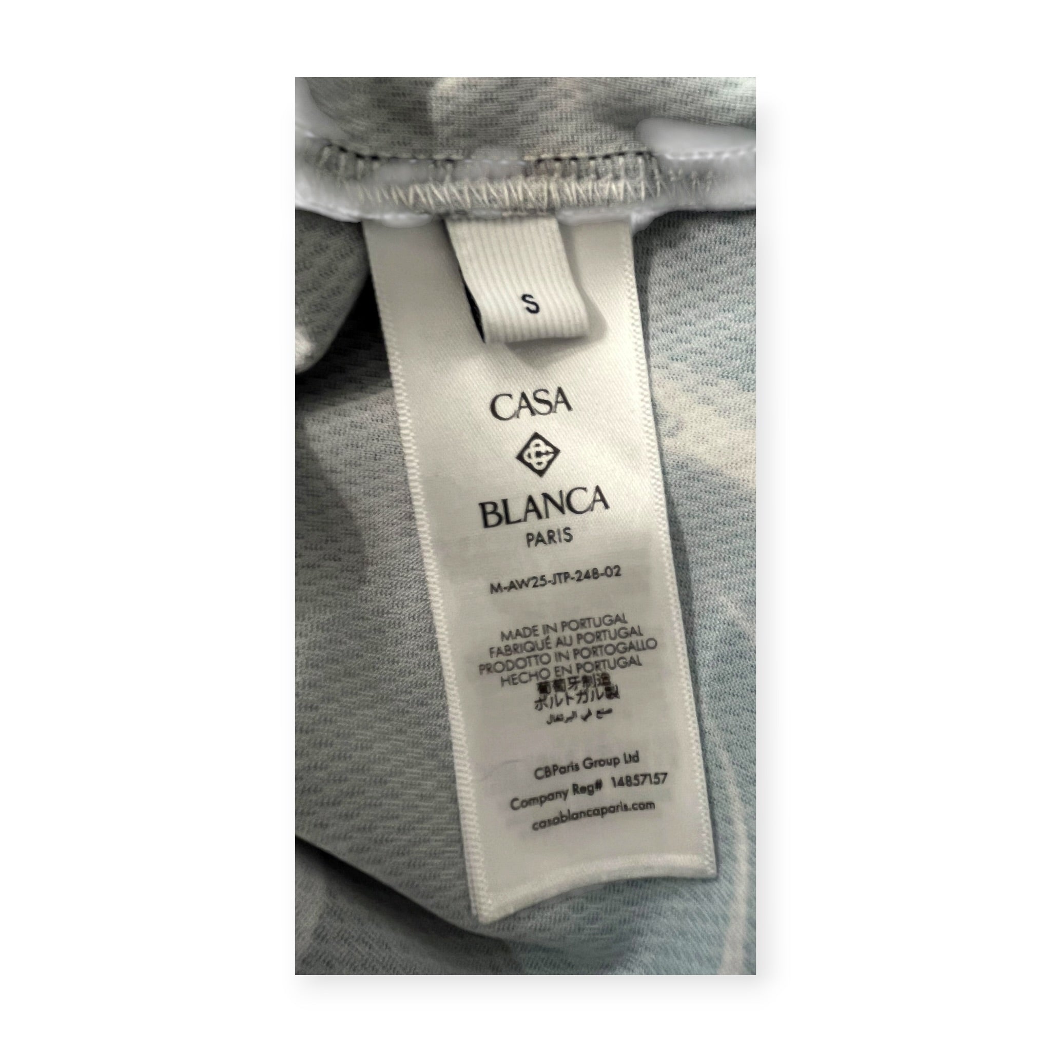 CASABLANCA/LS Shirt/S/Polyester/BLK/All Over Print/METAL LOGO LONGLSEEVE view 6