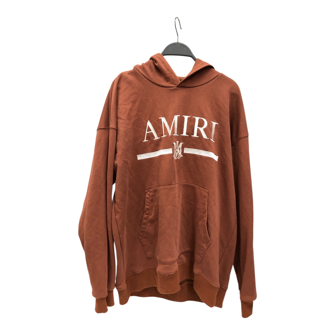AMIRI/Hoodie/L/Graphic/Cotton/BRW/MA Bar Logo Embroidered Hoodie view 1