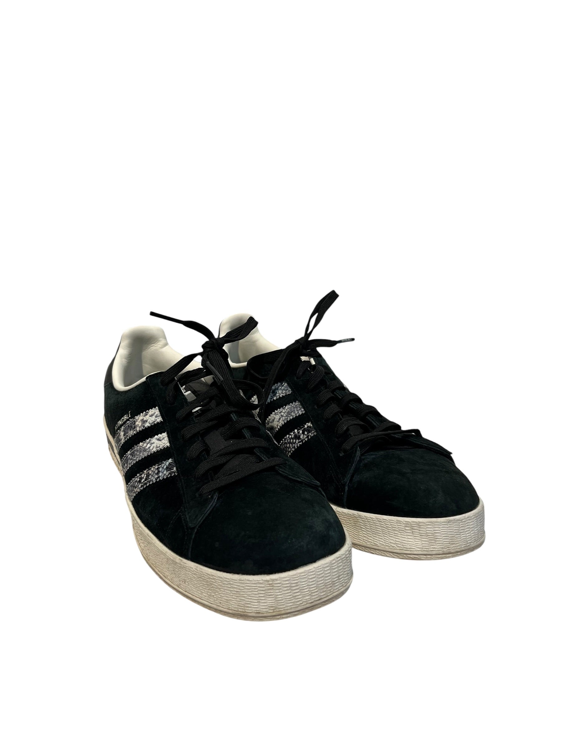 adidas/NEIGHBORHOOD/Low-Sneakers/US 11/Suede/BLK/Campus view 1