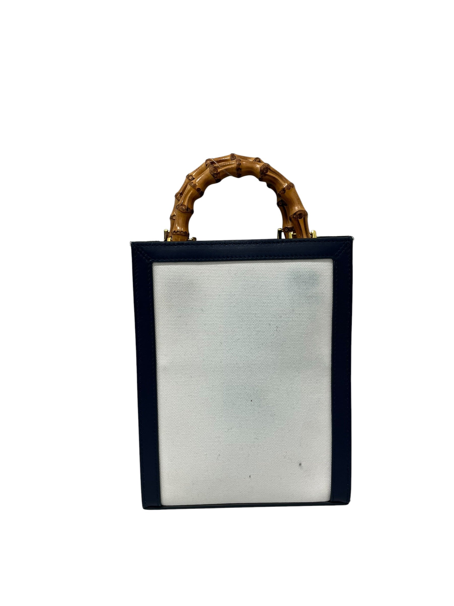 CASABLANCA/Cross Body Bag/All Over Print/Cotton/MLT/CONCORDE MINI LOGO TOTE BLU/RD view 2