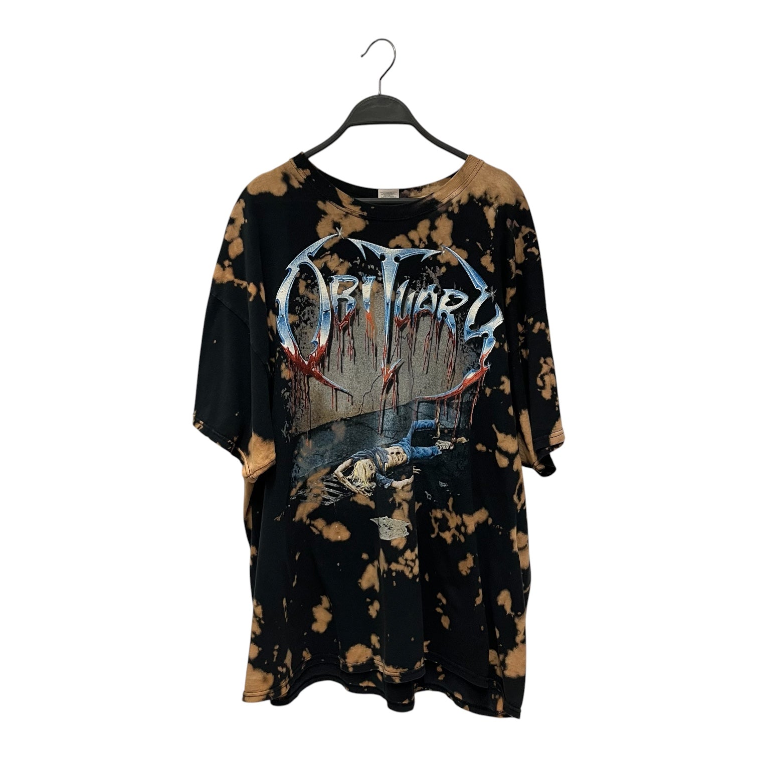 Vintage/T-Shirt/XXL/Cotton/MLT/Graphic/obituary view 1
