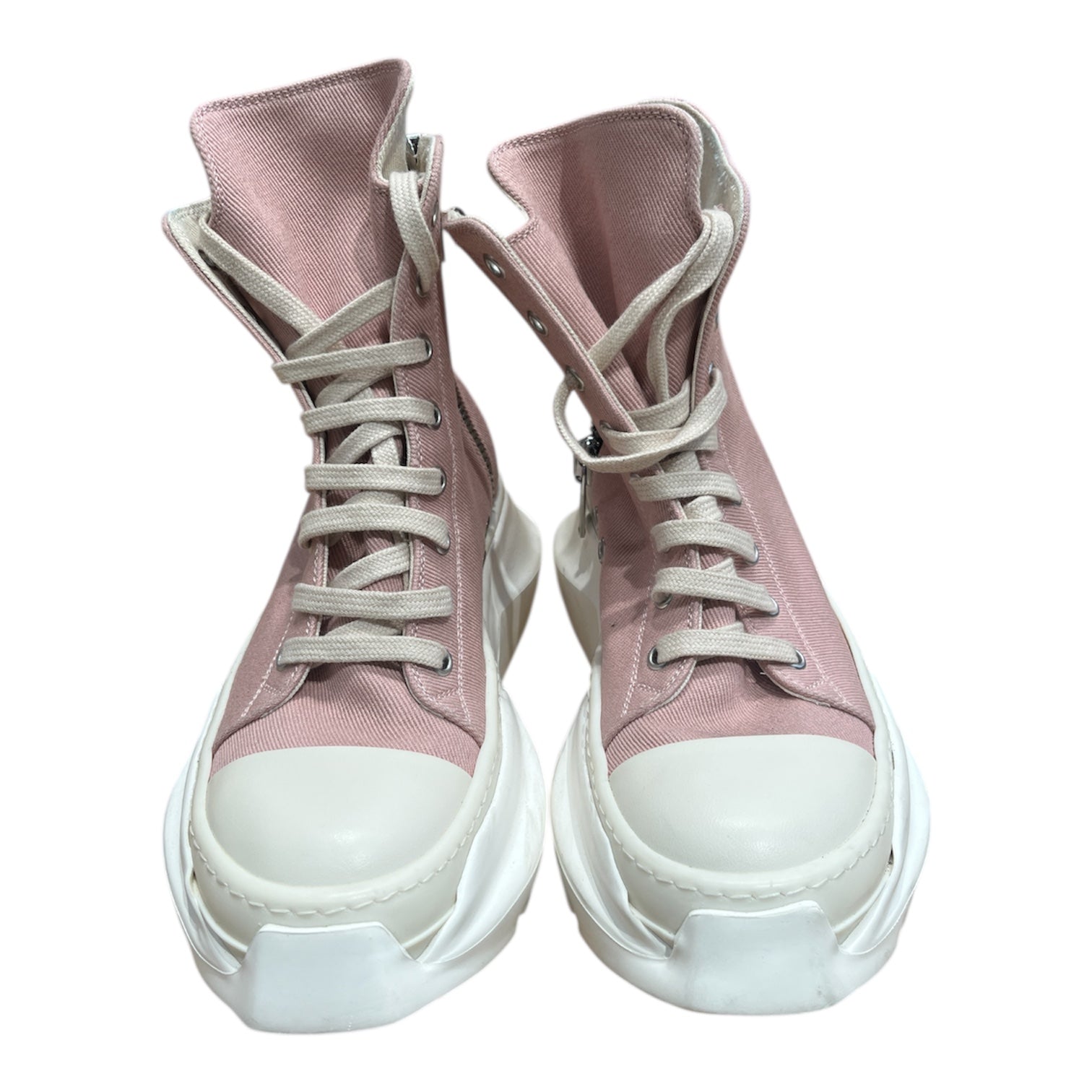 Rick Owens/Low-Sneakers/EU 36.5/Cotton/PNK/DRKSHDW ABSTRACT view 2