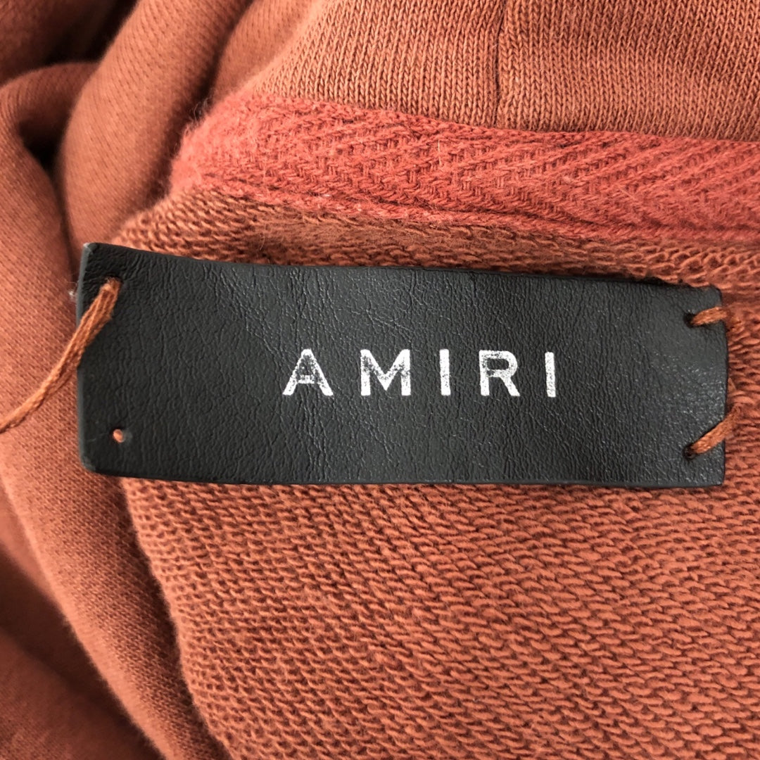 AMIRI/Hoodie/L/Graphic/Cotton/BRW/MA Bar Logo Embroidered Hoodie view 4