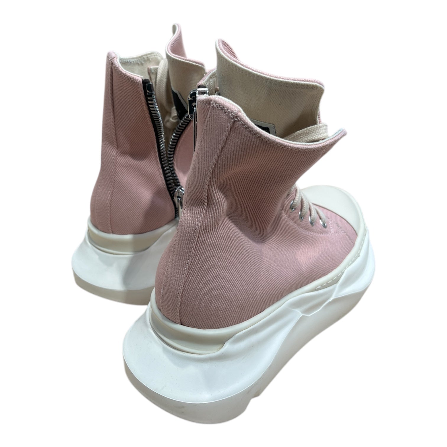Rick Owens/Low-Sneakers/EU 36.5/Cotton/PNK/DRKSHDW ABSTRACT view 3