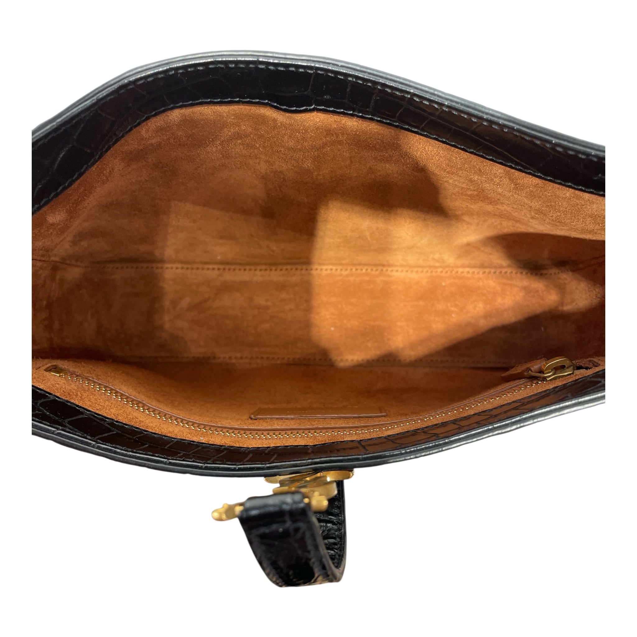 SAINT LAURENT/Hand Bag/Leather/BLK/LE 5 A 7 HOBO BAG view 4