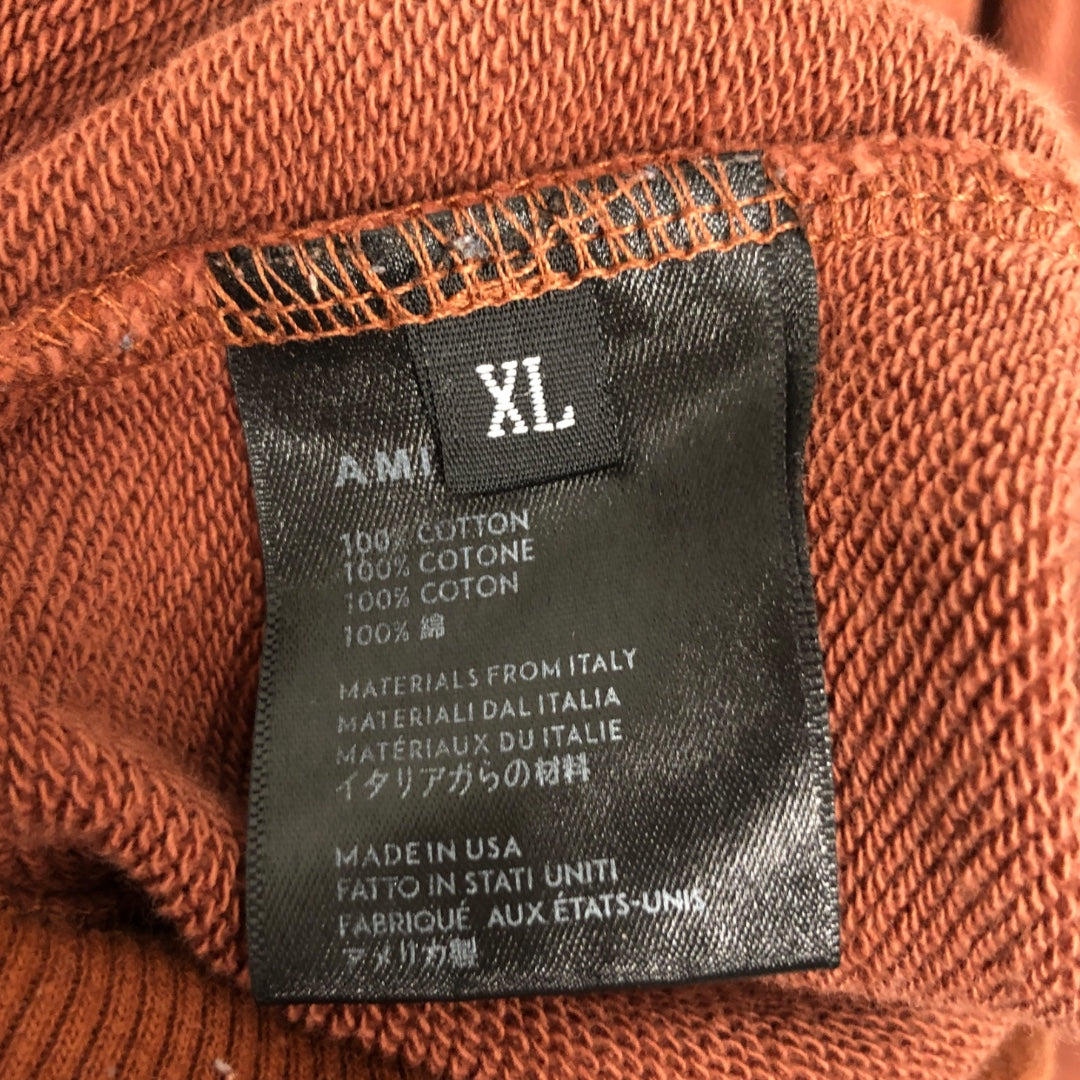 AMIRI/Hoodie/L/Graphic/Cotton/BRW/MA Bar Logo Embroidered Hoodie view 3