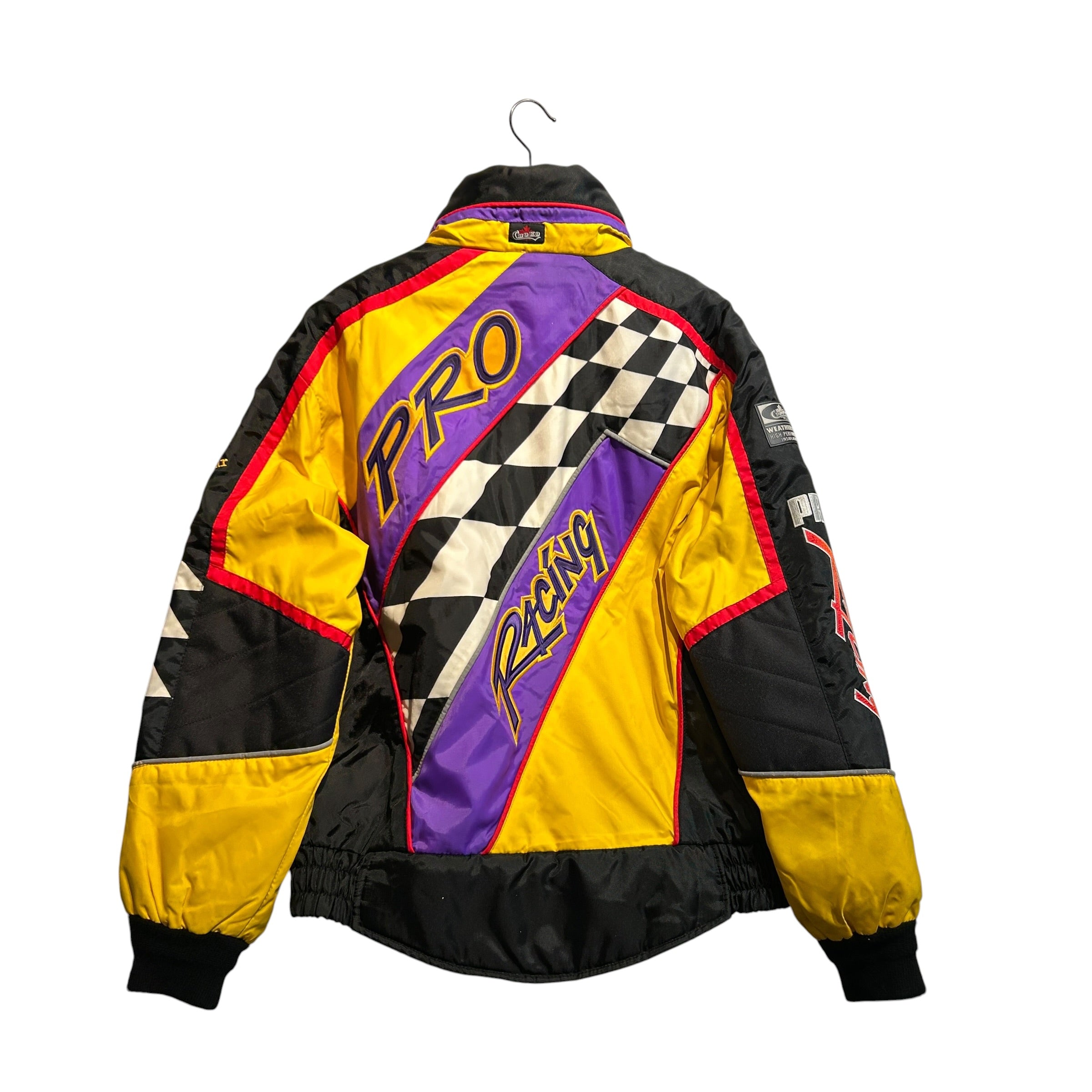 Vintage/Souvenir Jkt/L/Nylon/BLK/All Over Print/CHOKO PRO RACING view 2