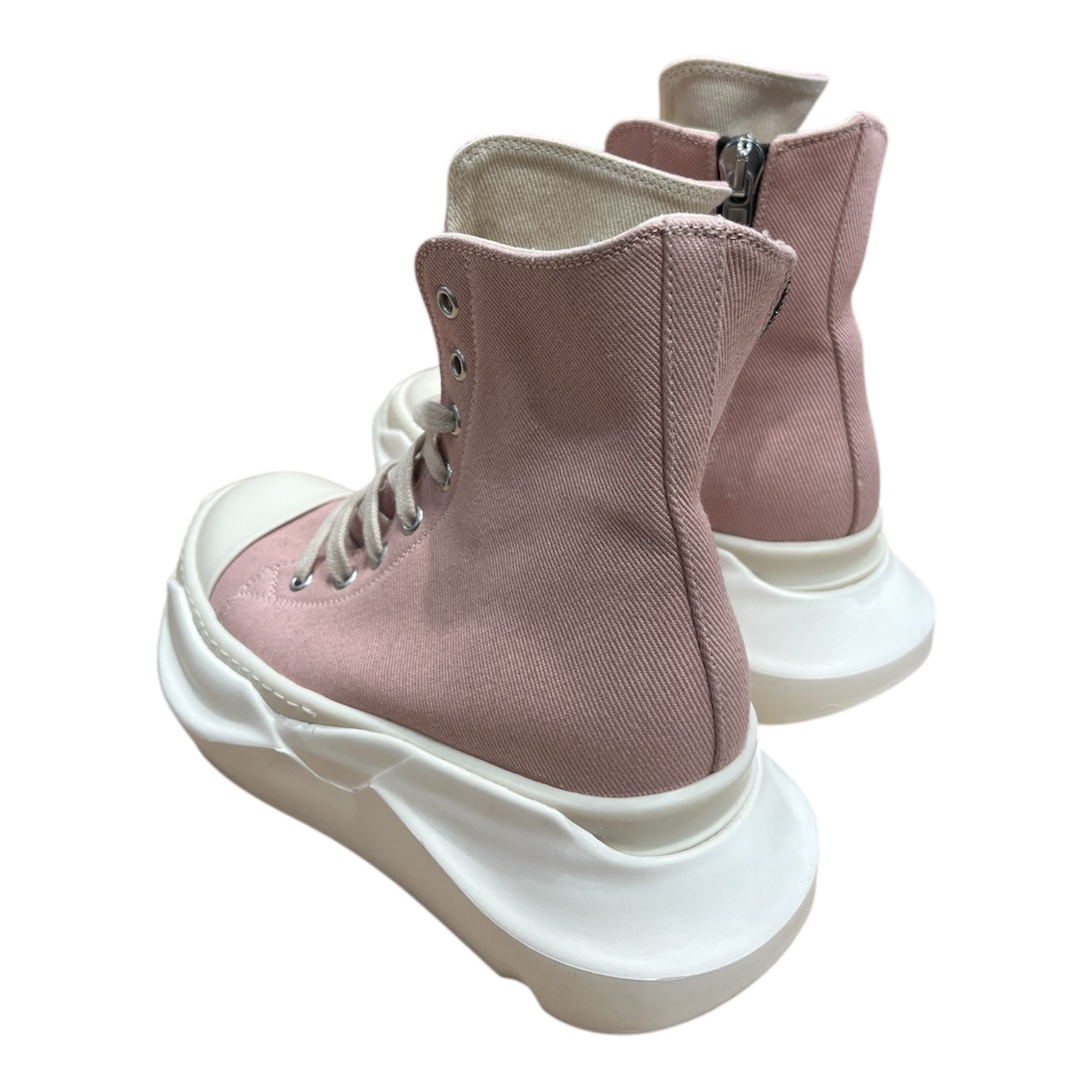 Rick Owens/Low-Sneakers/EU 36.5/Cotton/PNK/DRKSHDW ABSTRACT view 5