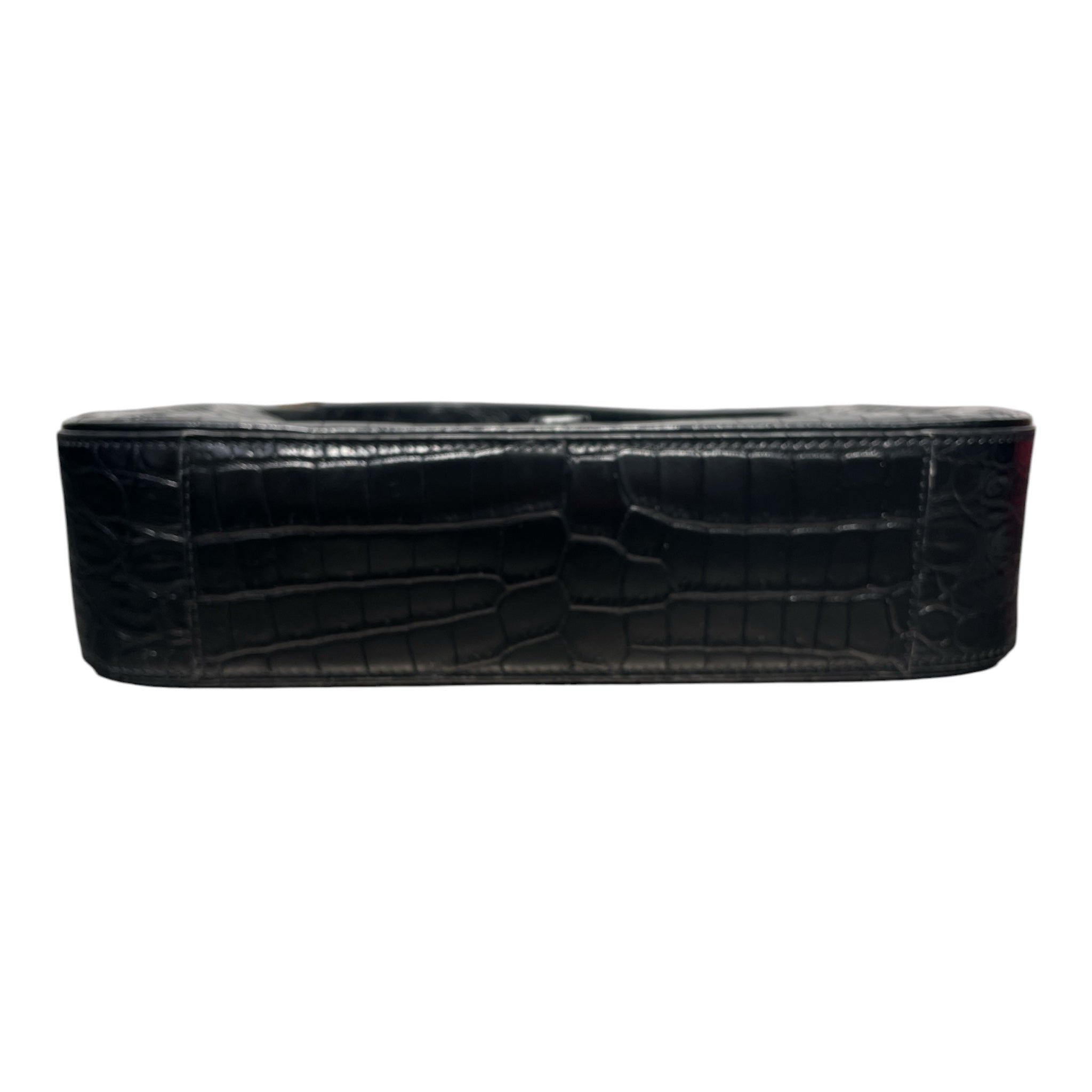 SAINT LAURENT/Hand Bag/Leather/BLK/LE 5 A 7 HOBO BAG view 3
