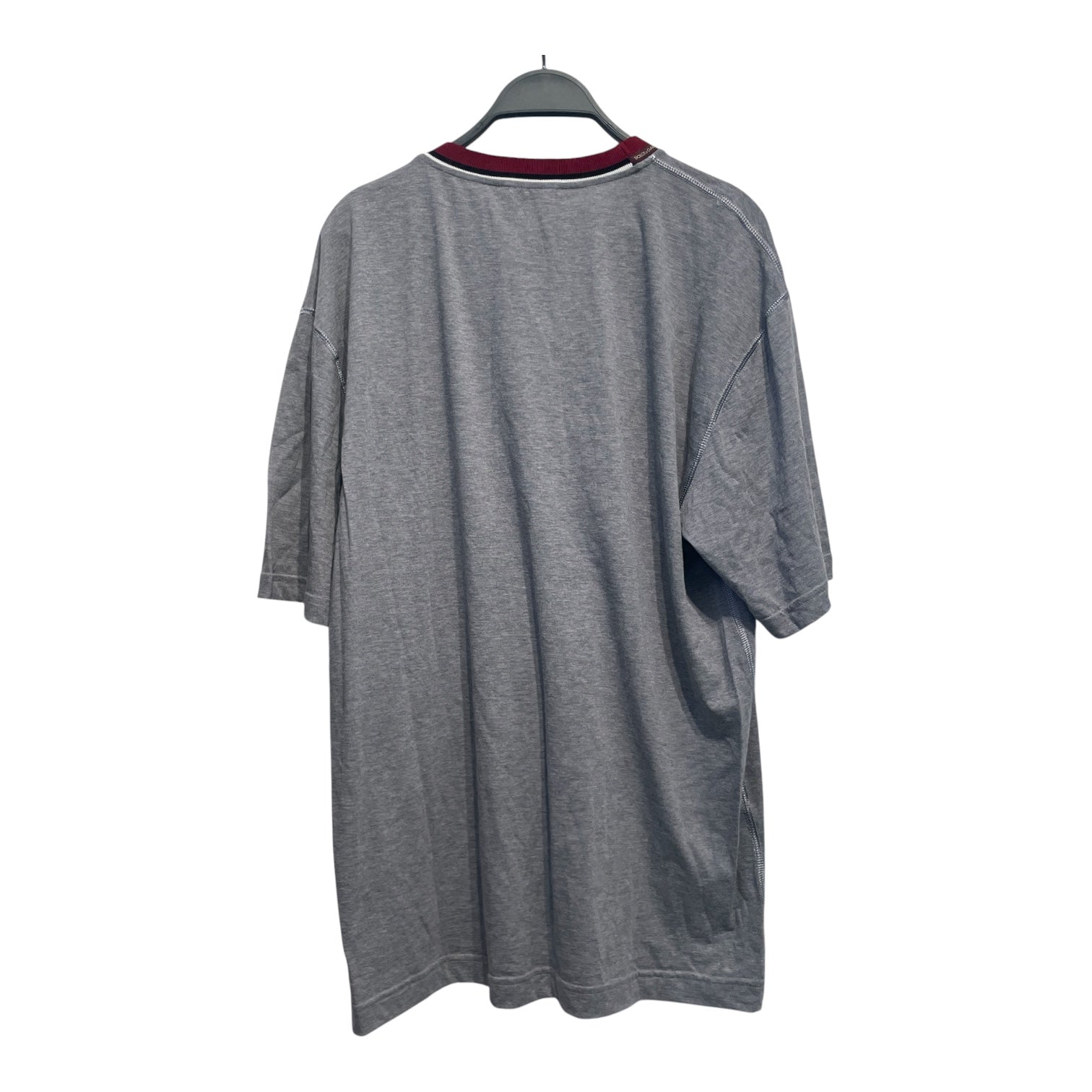 DOLCE&GABBANA/T-Shirt/52/Cotton/GRY/High Neck/ view 2