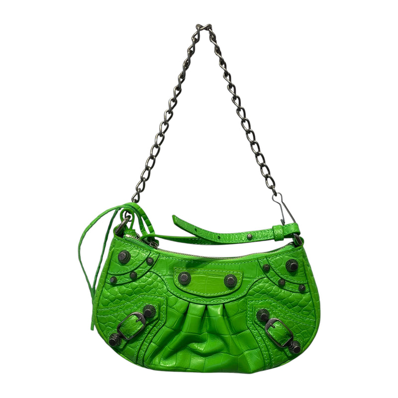 BALENCIAGA/Hand Bag/Lambskin/GRN/