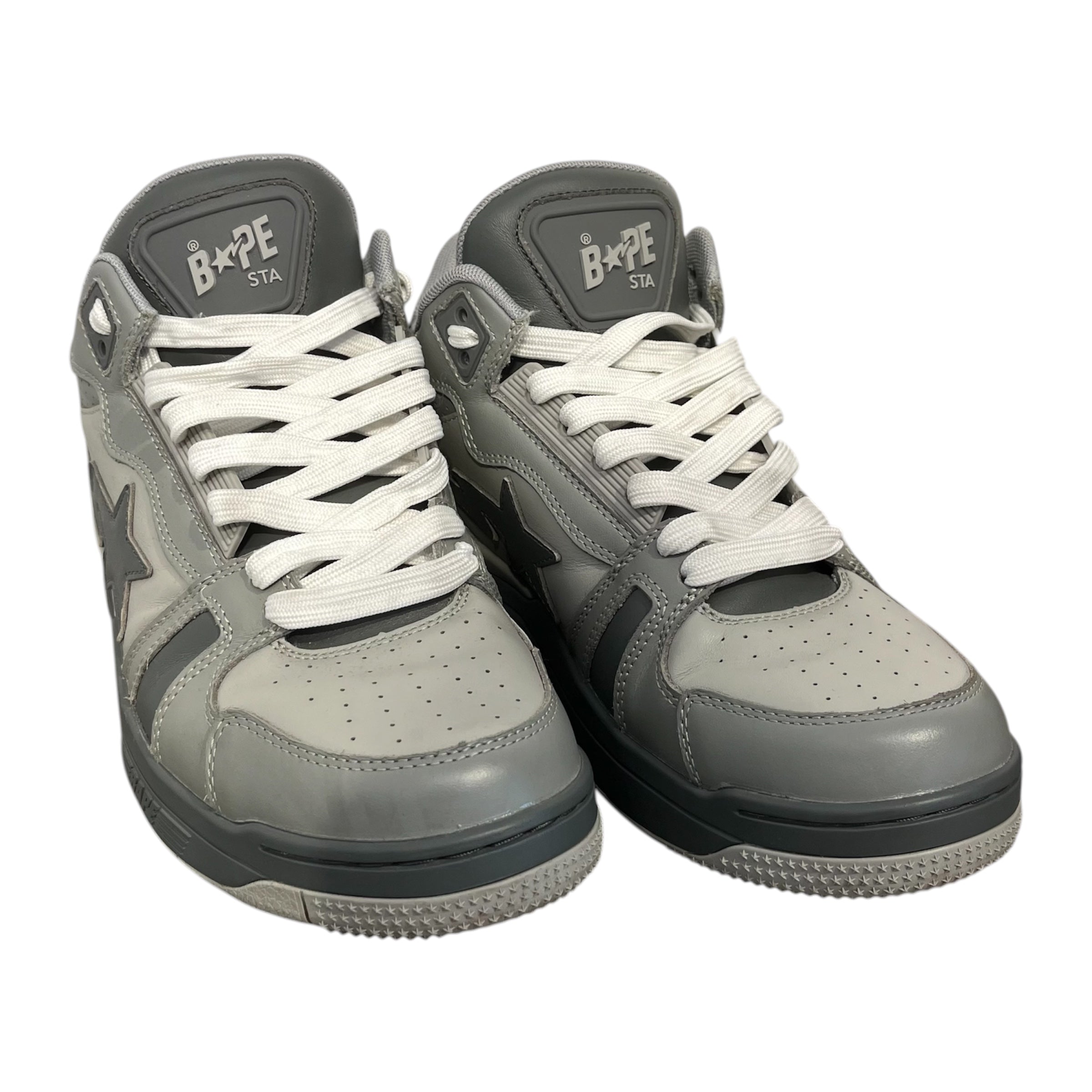 BAPE STA!/Hi-Sneakers/US 8/GRY/bapesta 3 view 1