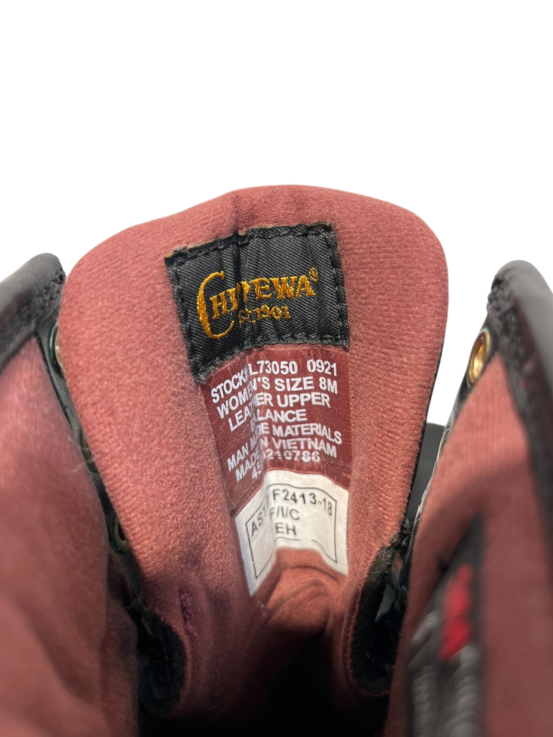 CHIPPEWA/Boots/US 8/Leather/BLK/ view 3
