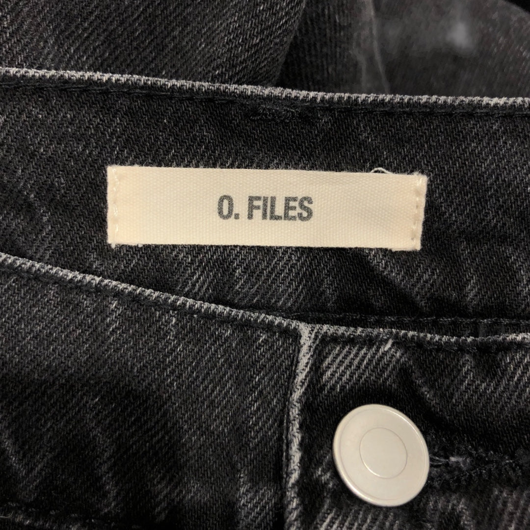 O. FILES/Cargo Pants/30/Cotton/BLK/CARGO DENIM JEAN view 3