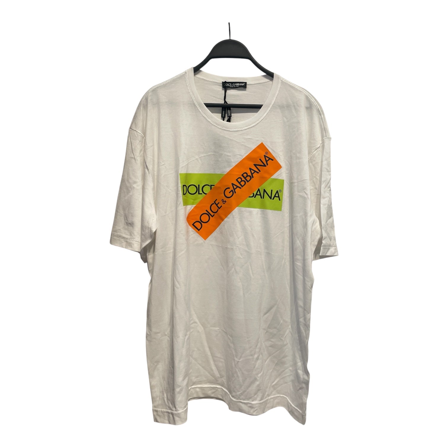 DOLCE&GABBANA/T-Shirt/52/Cotton/WHT/High Neck/All Over Print/ view 1