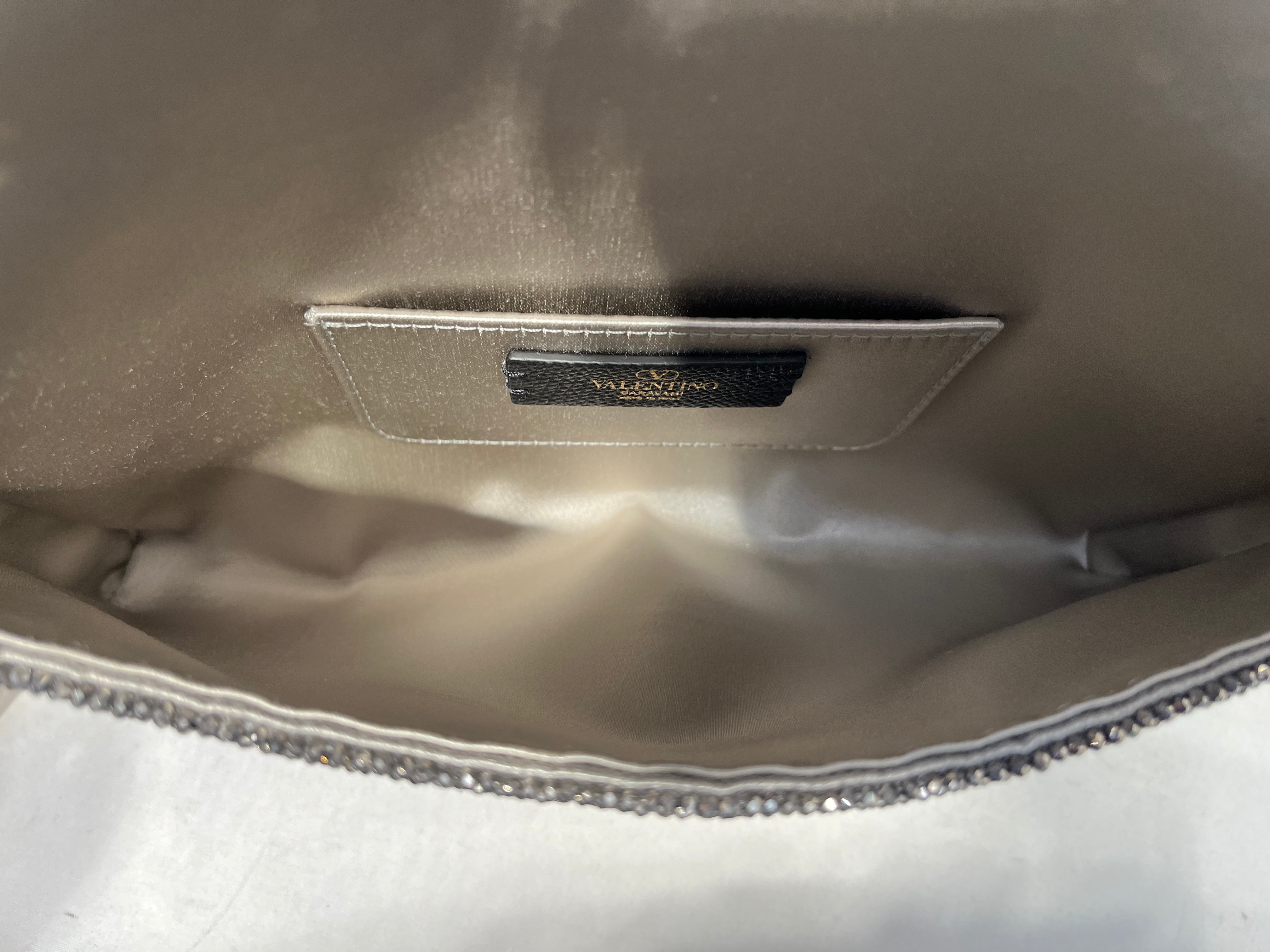 VALENTINO GARAVANI/Cross Body Bag/SLV/Metalic mesh view 6