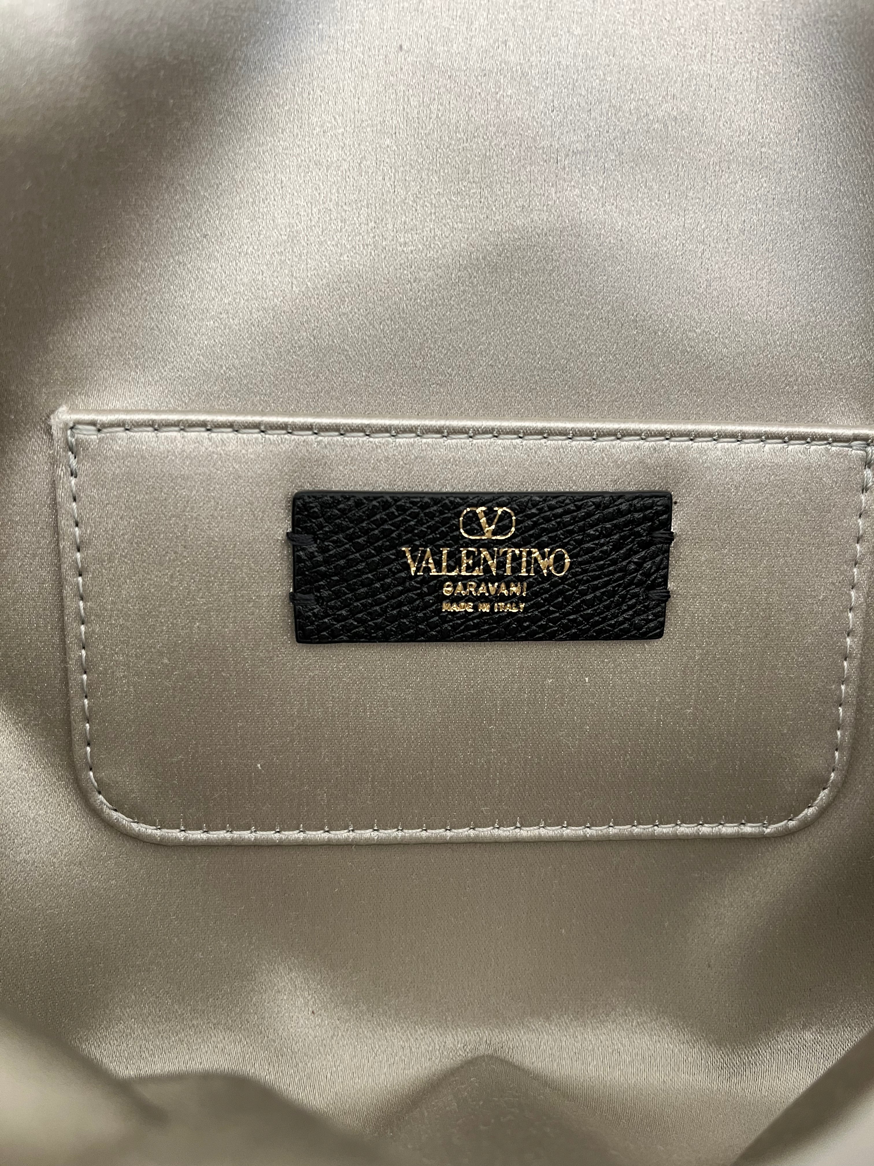 VALENTINO GARAVANI/Cross Body Bag/SLV/Metalic mesh view 7