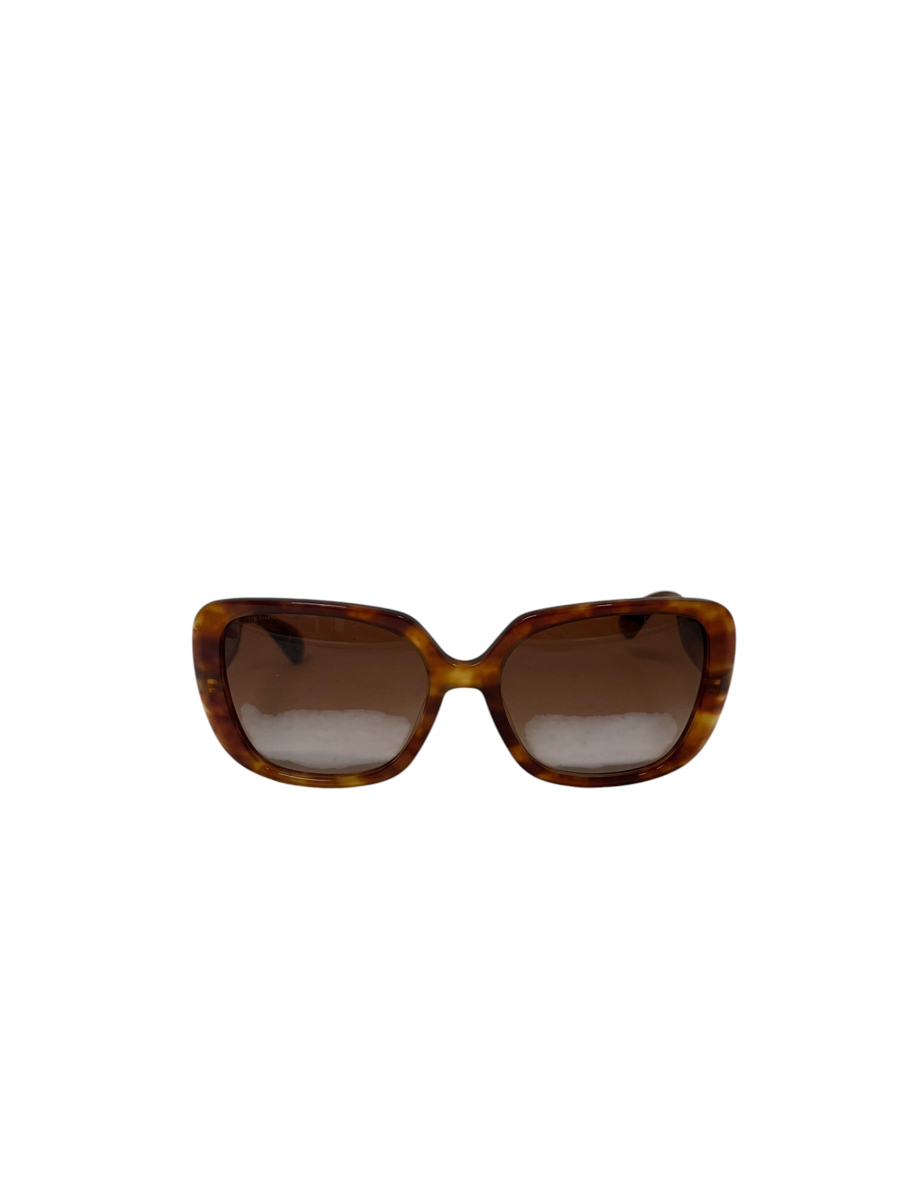 MIU MIU/Sunglasses/All Over Print/Tortoiseshell Pattern/BRW/Wellington/SQUARE RIMMED TORTOISE SHELL view 1