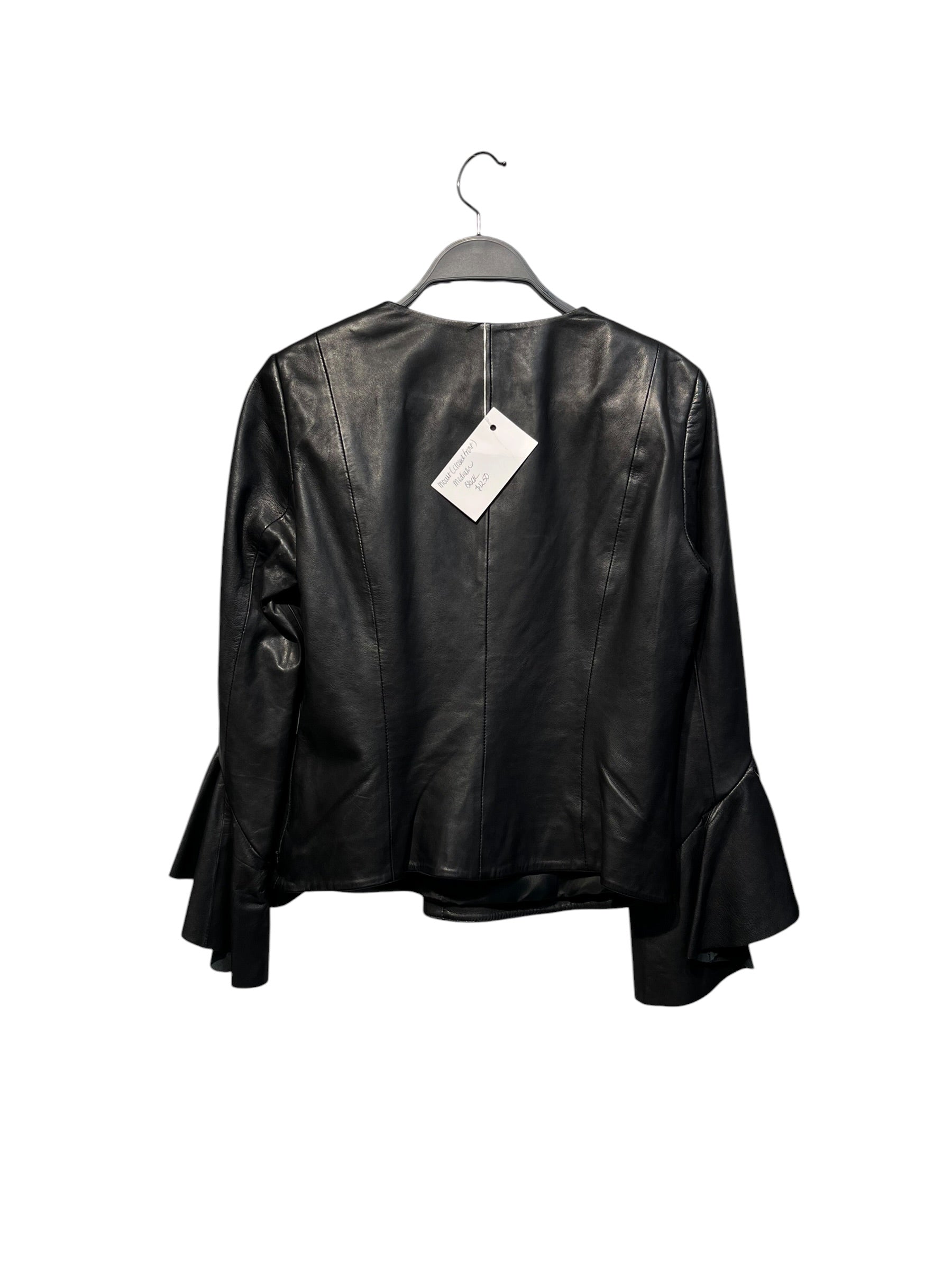 Aksara/Blouse/M/Leather/BLK/ view 2