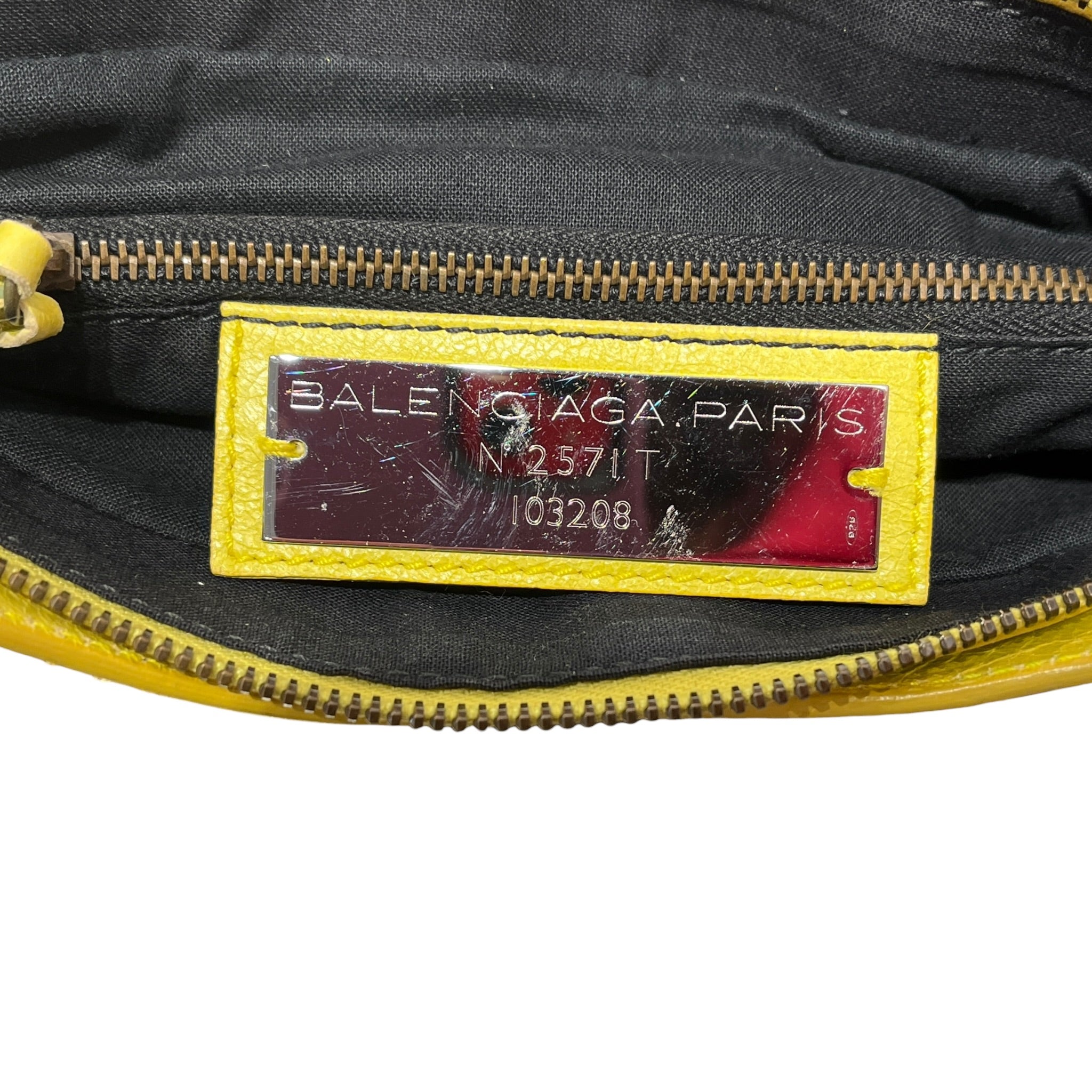 BALENCIAGA/Hand Bag/Leather/YEL/city classic small view 5