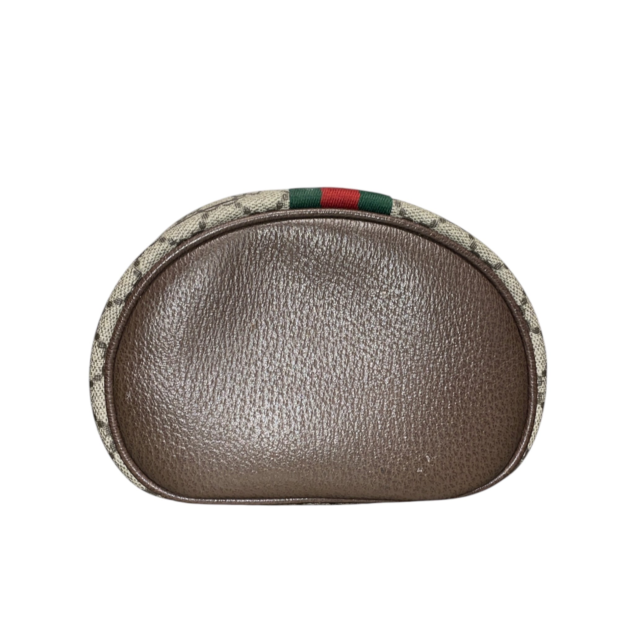 GUCCI/Hand Bag/Monogram/Leather/BRW/SMALL VANITY BAG view 3