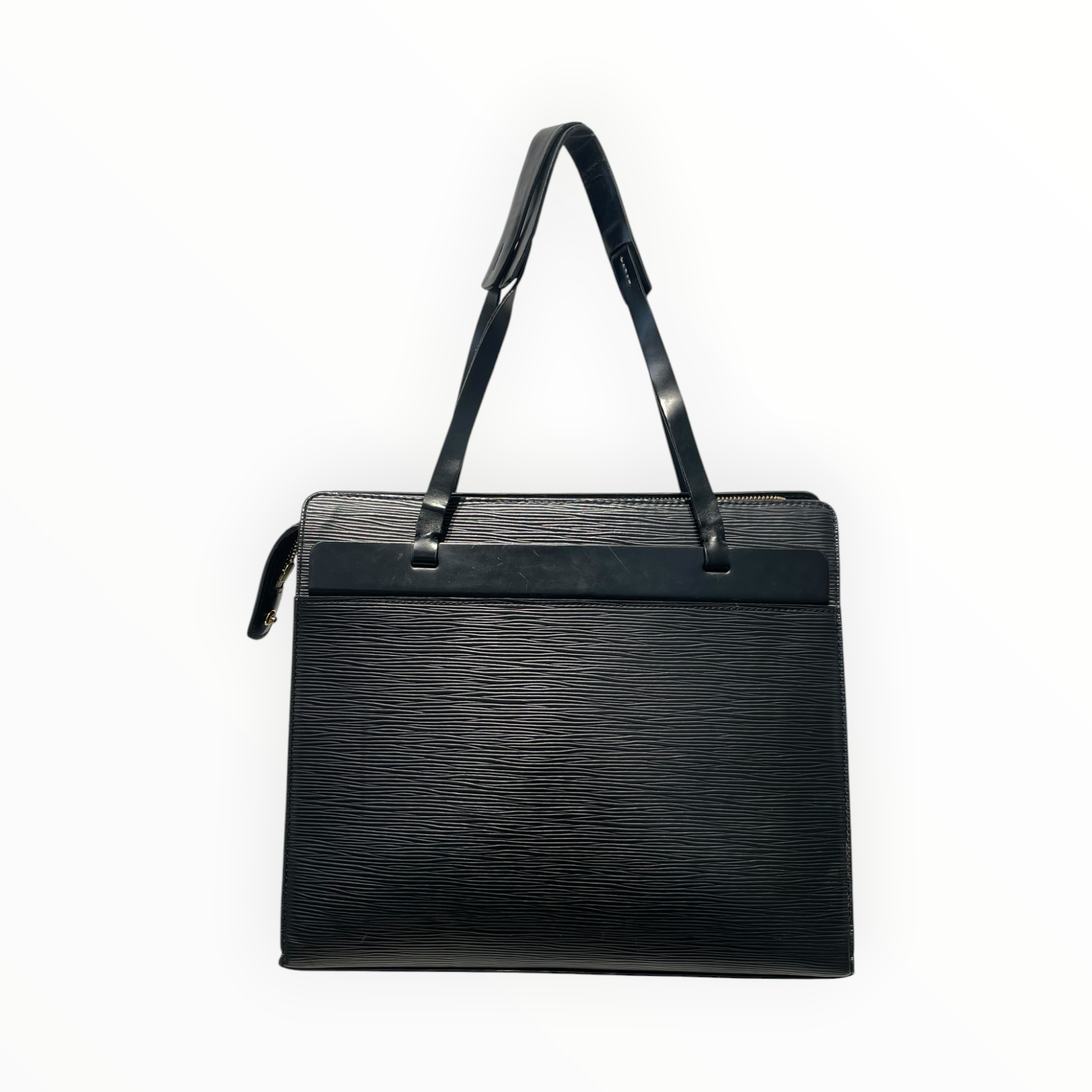 LOUIS VUITTON/Tote Bag/Leather/BLK/CROISETTE PM view 2
