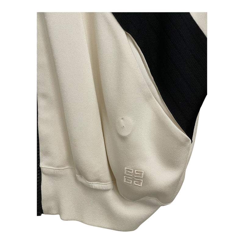 GIVENCHY/Jacket/S/WHT/X IN BLACK PANELED
