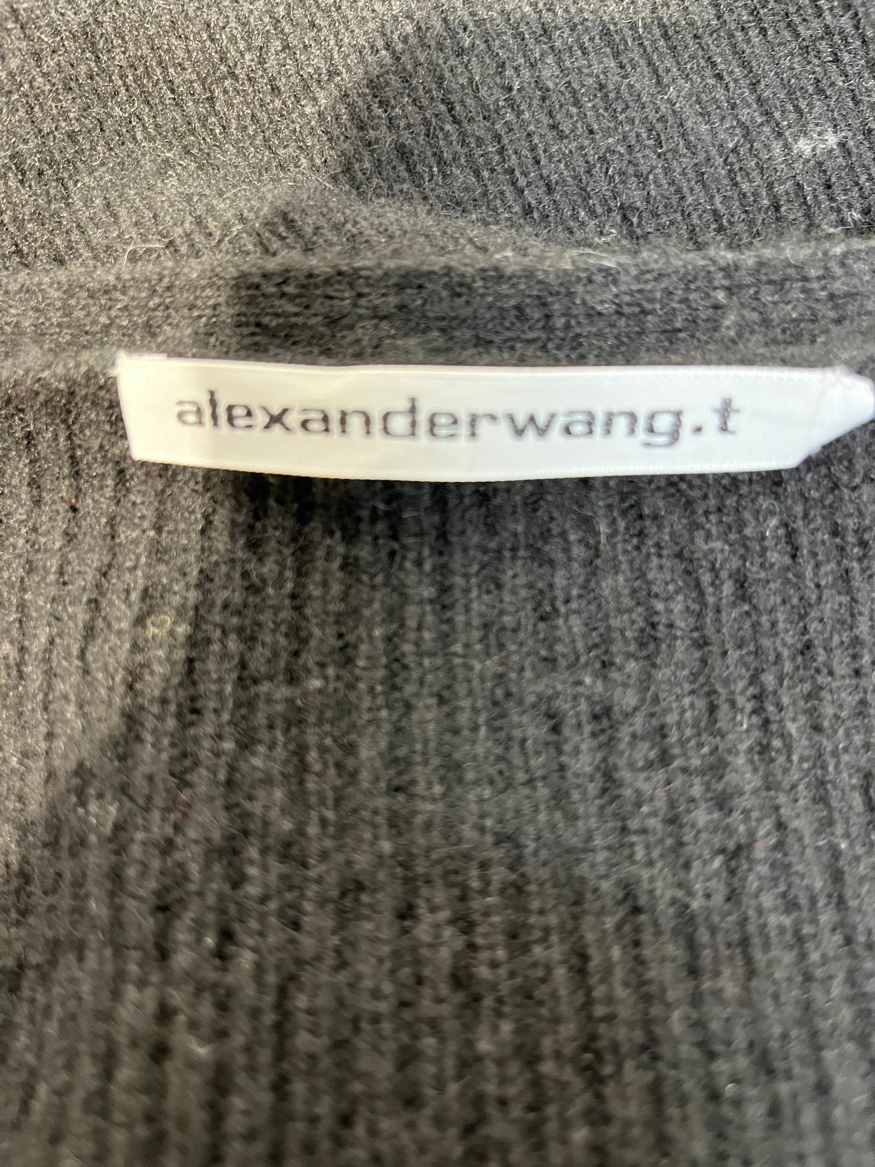 Alexander Wang/Blouse/S/Wool/BLK/ view 3