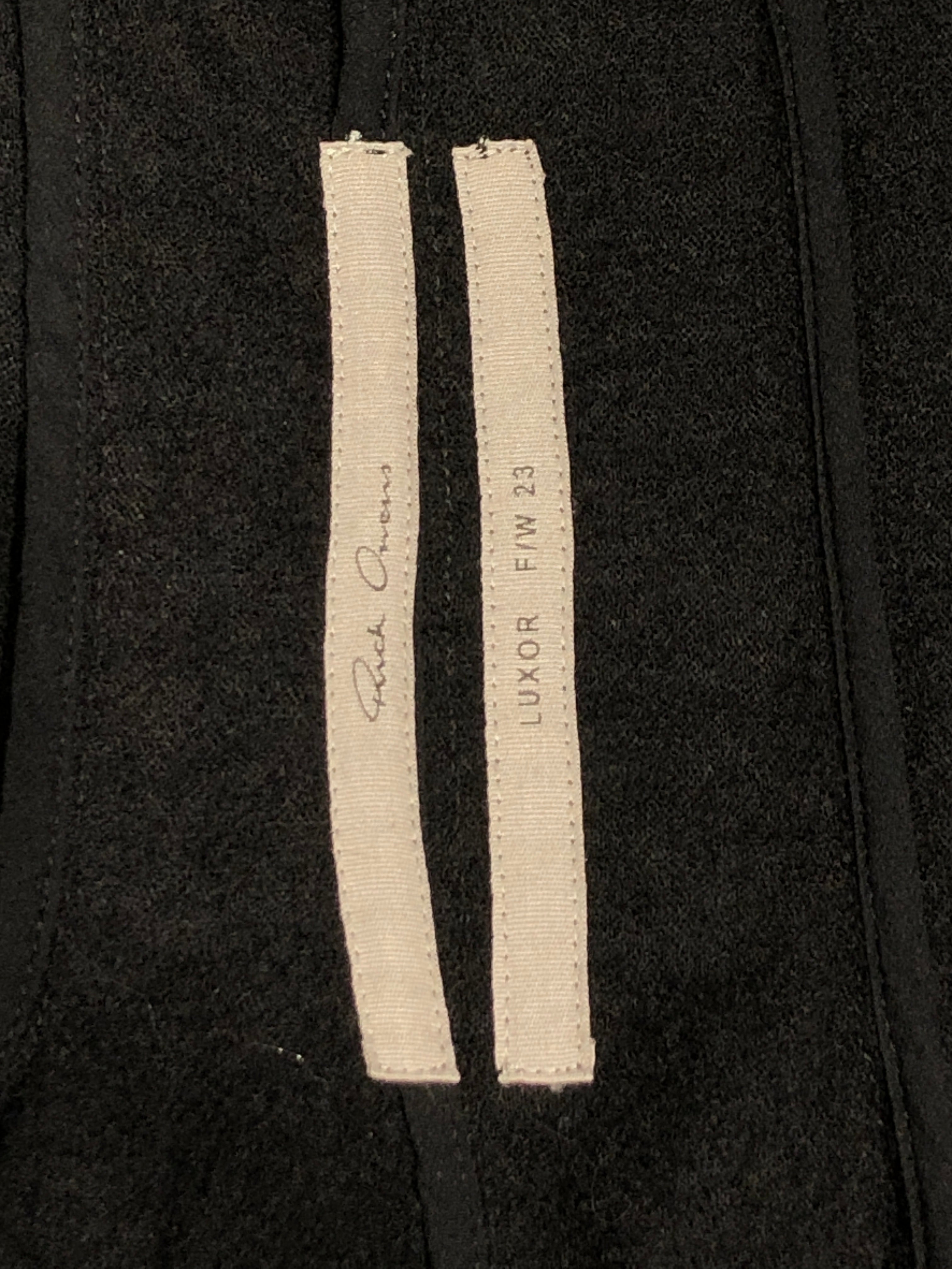 Rick Owens/Jacket/12/Wool/BLK/DUVETESSA CROPPED view 3