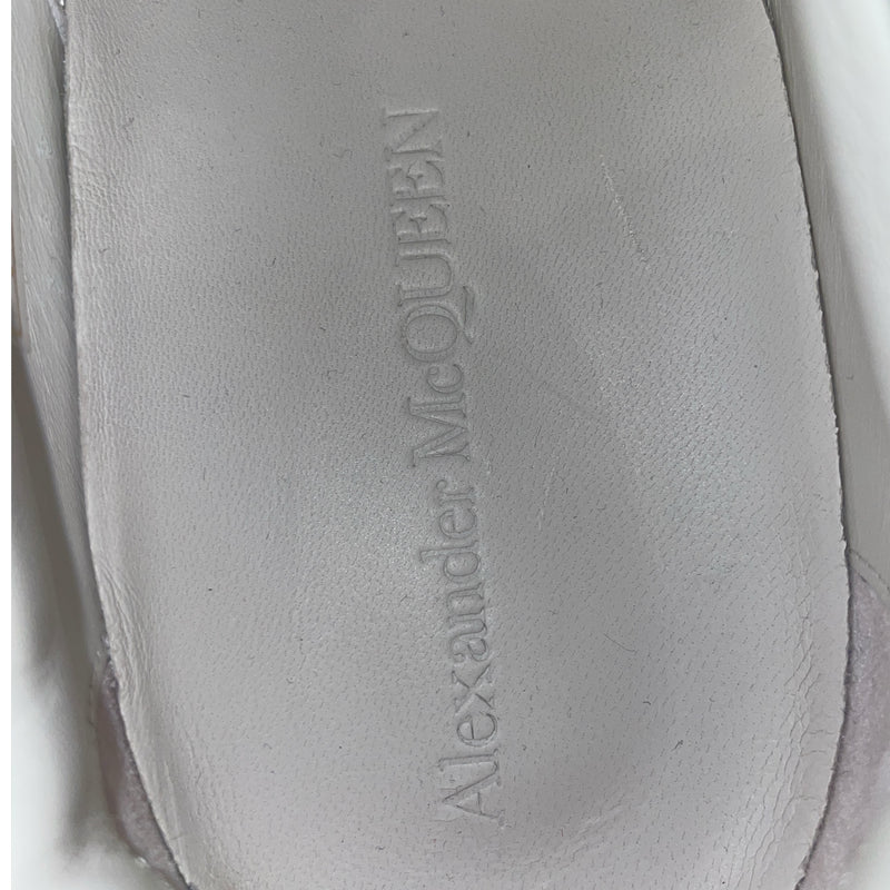Alexander McQueen/Low-Sneakers/EU 46.5/Leather/WHT/Deck Skate