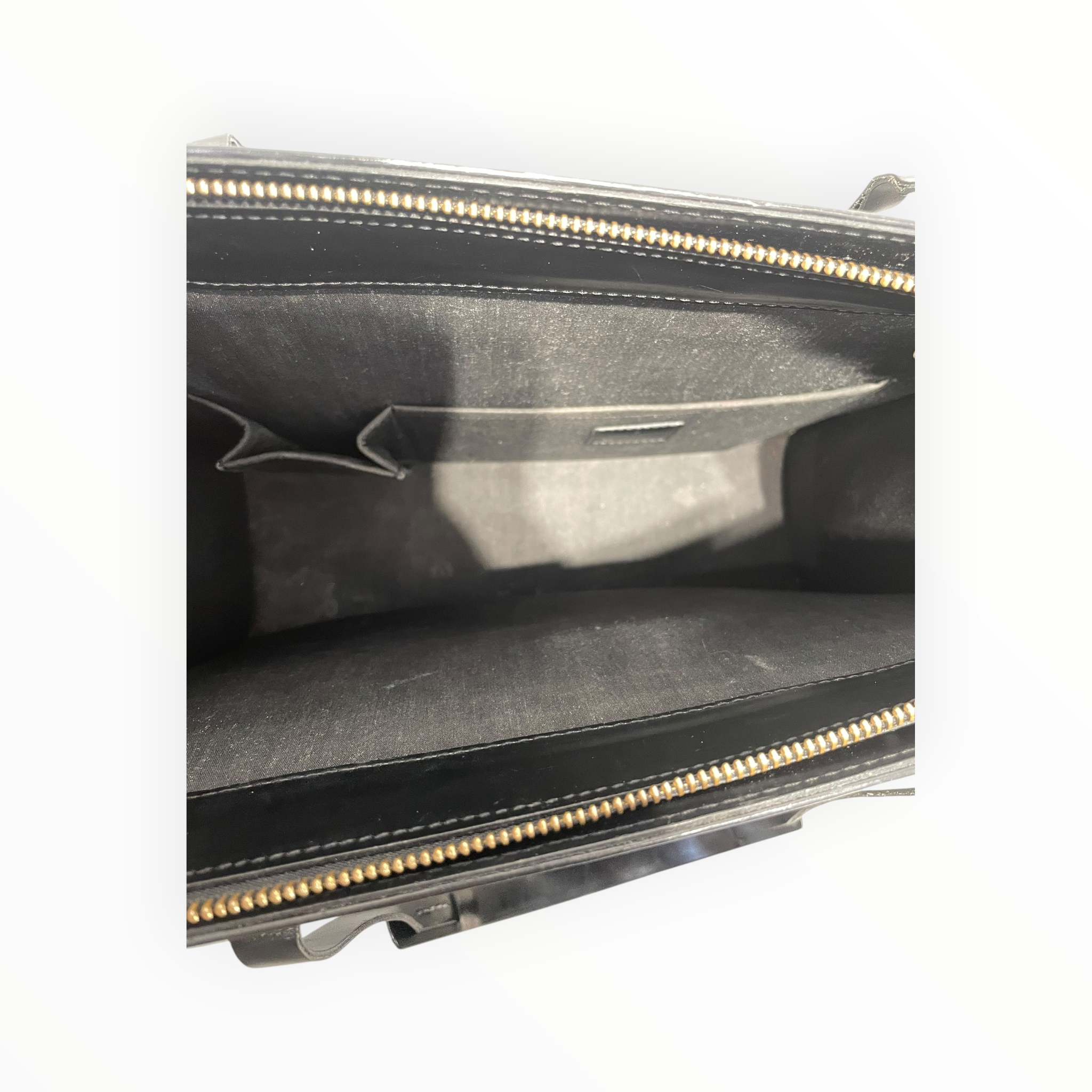 LOUIS VUITTON/Tote Bag/Leather/BLK/CROISETTE PM view 5