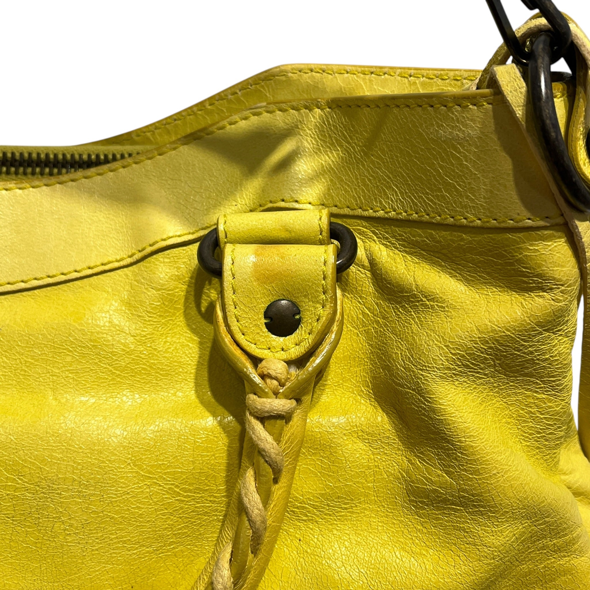 BALENCIAGA/Hand Bag/Leather/YEL/city classic small view 7