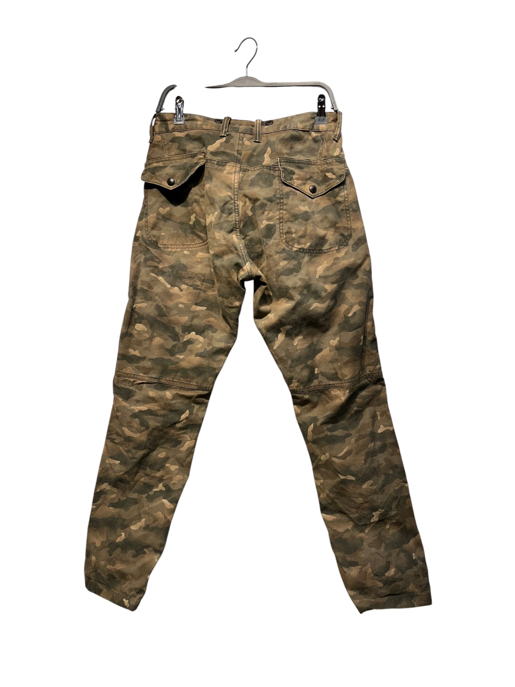 RRL/Straight Pants/31/Cotton/GRN/Camouflage/ view 2