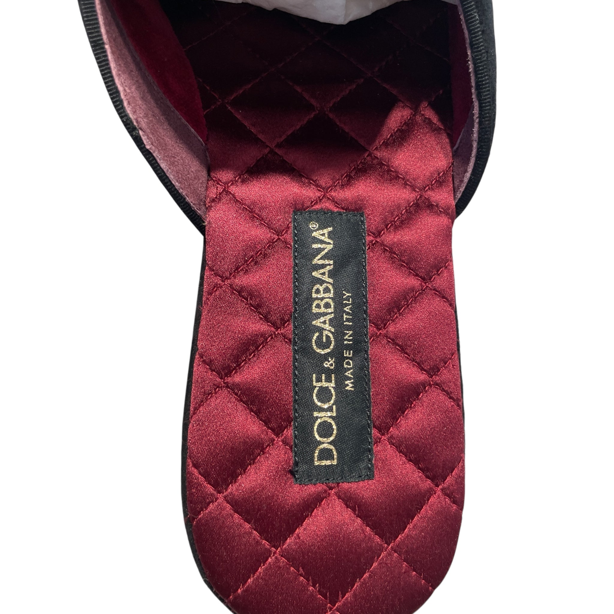 DOLCE&GABBANA/Loafers/US 8/BLK/U-Tip/ view 3
