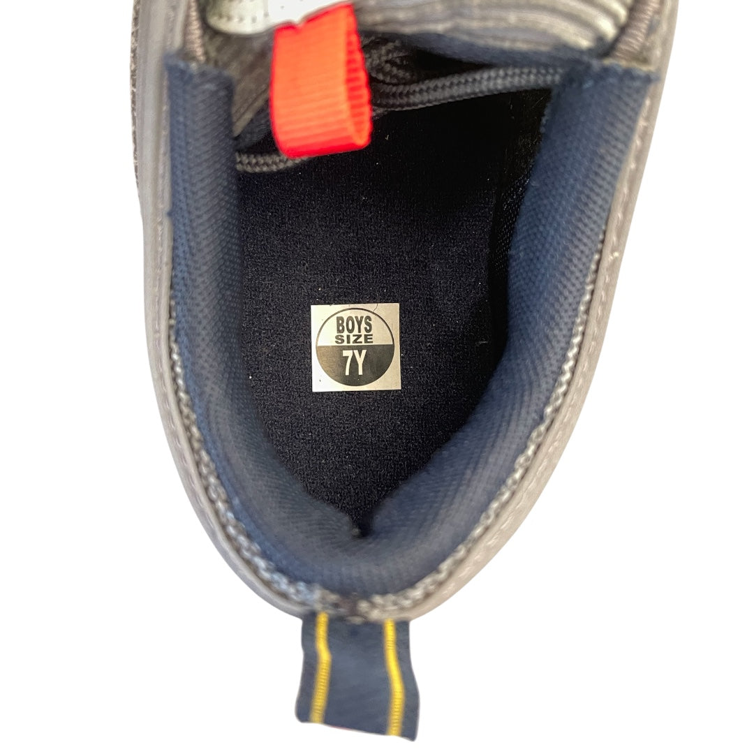 NIKE/Low-Sneakers/US 7/Cotton/GRY/TV GRAPHICS view 4