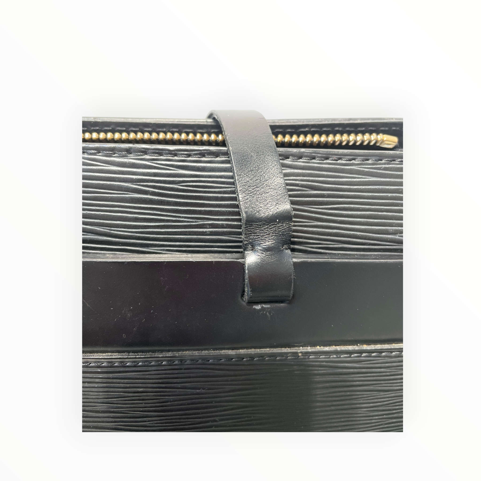LOUIS VUITTON/Tote Bag/Leather/BLK/CROISETTE PM view 9